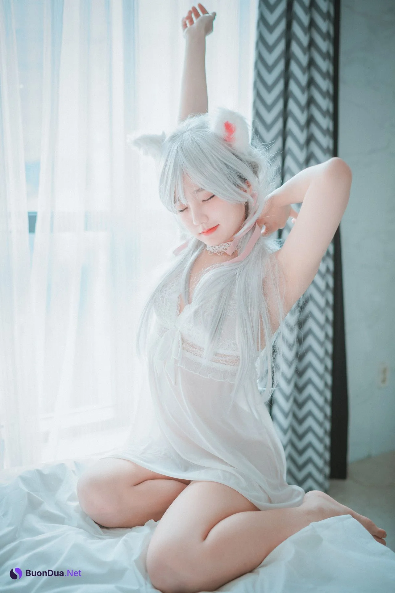 Jeong Jenny 정제니, [DJAWA] Schwarz und Wei Katzenmädchen Set.01 - Photo 19