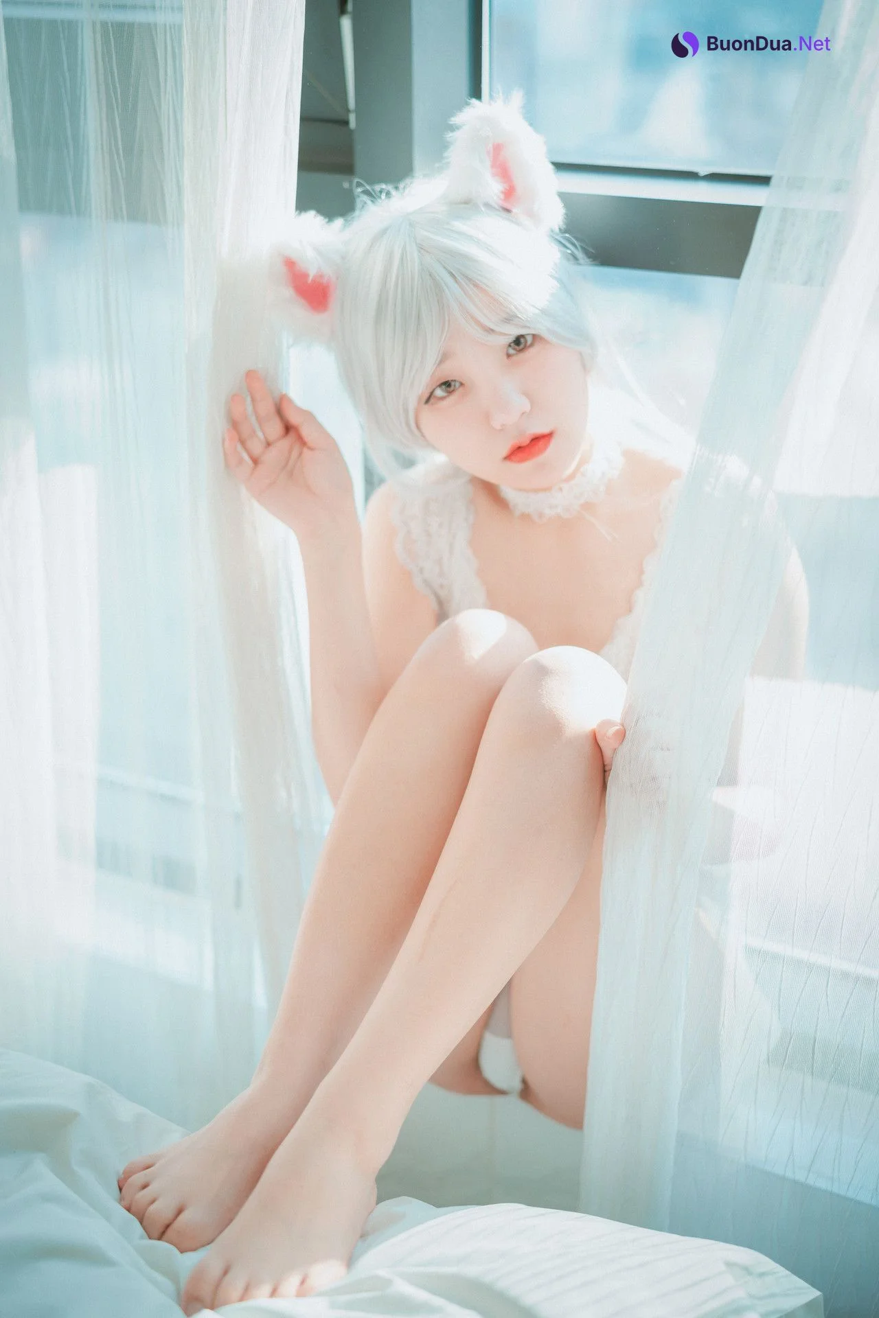Jeong Jenny 정제니, [DJAWA] Schwarz und Wei Katzenmädchen Set.01 - Photo 5