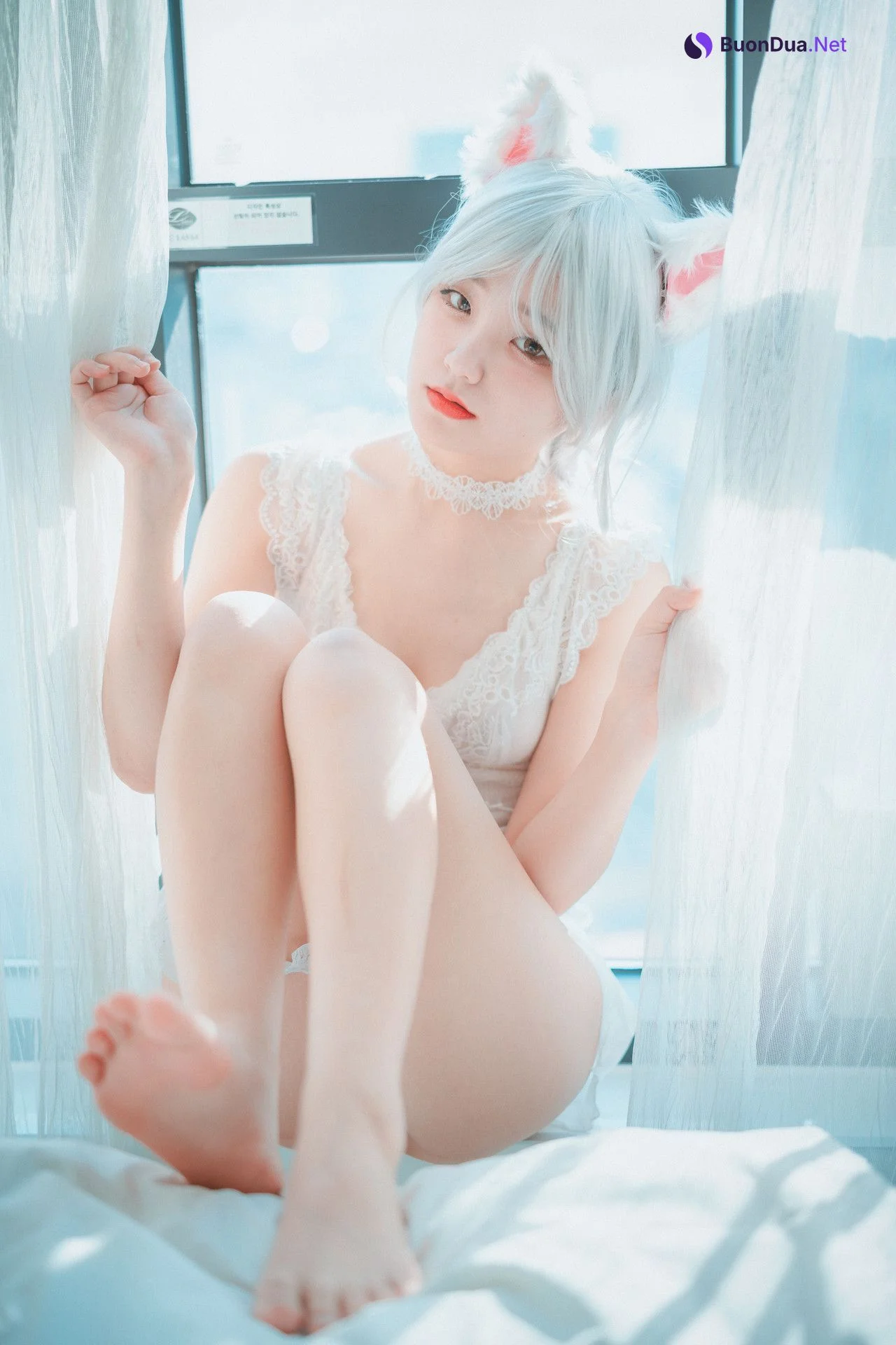 Jeong Jenny 정제니, [DJAWA] Schwarz und Wei Katzenmädchen Set.01 - Photo 6