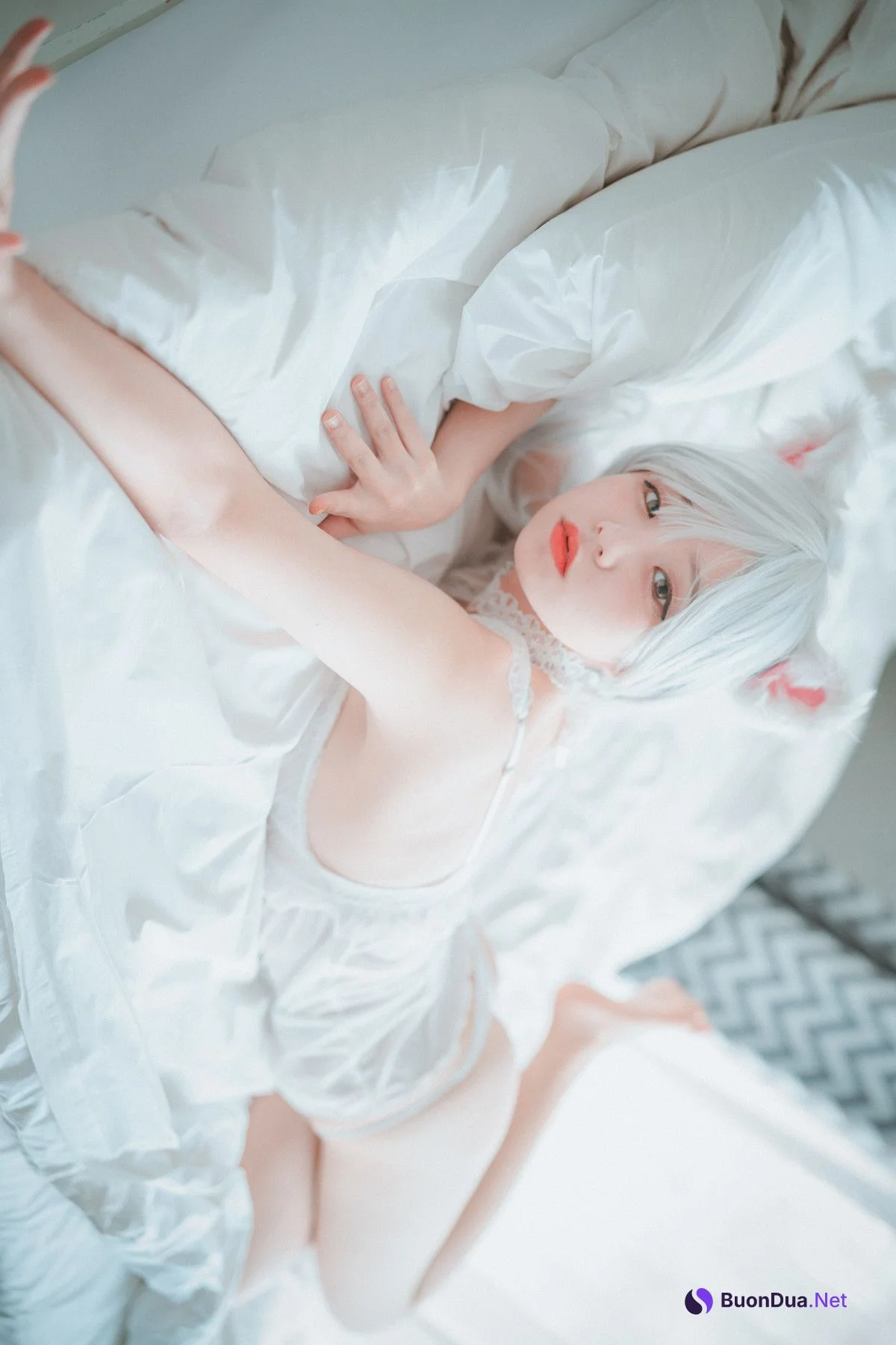 Jeong Jenny 정제니, DJAWA ‘Schwarz und Wei Katzenmädchen’ Set.02 - Photo 14