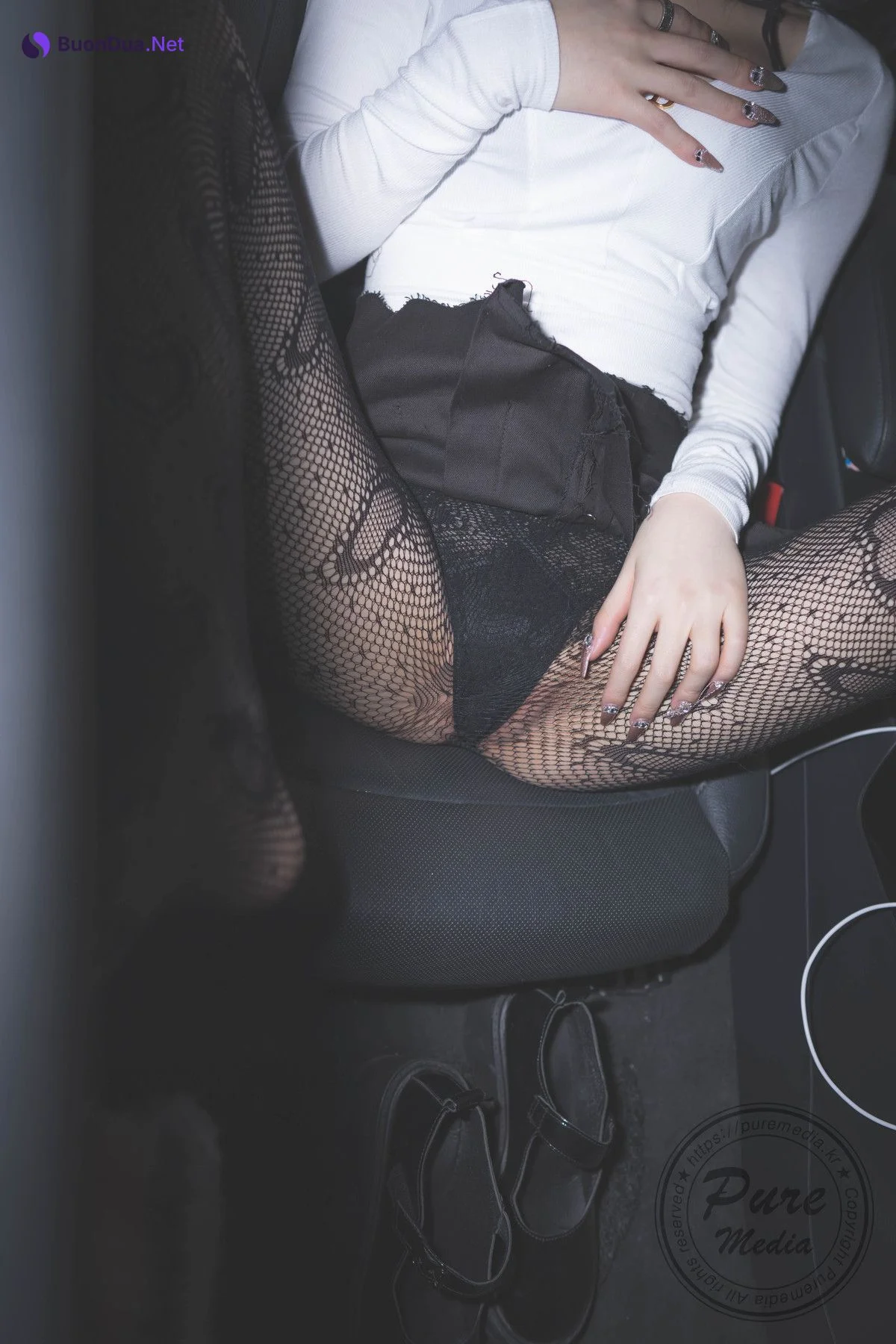 Jia 지아, [PURE MEDIA] Moonlight Fallen Angel Set.01 - Photo 8