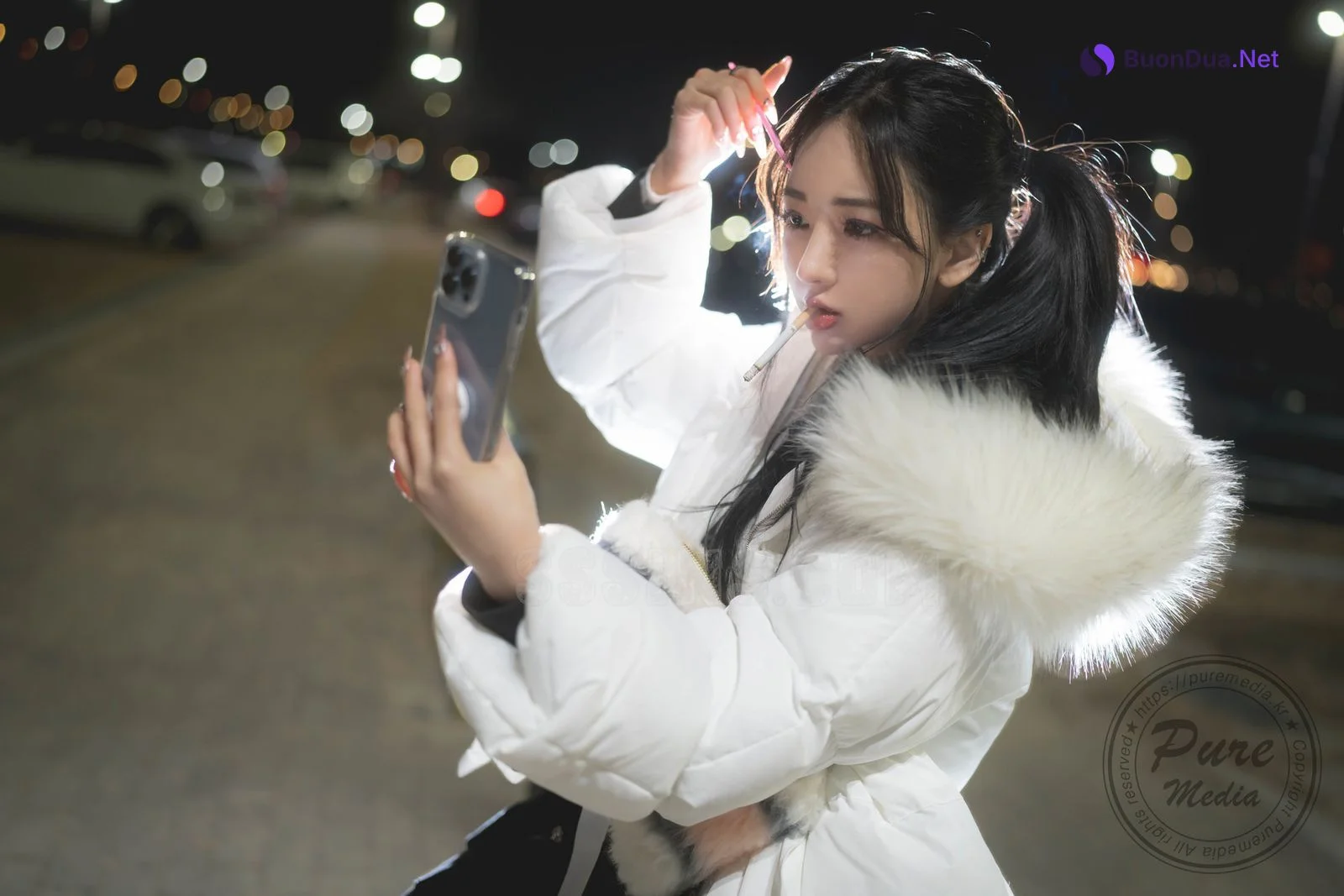 Jia 지아, [PURE MEDIA] Moonlight Fallen Angel Set.02 - Photo 10