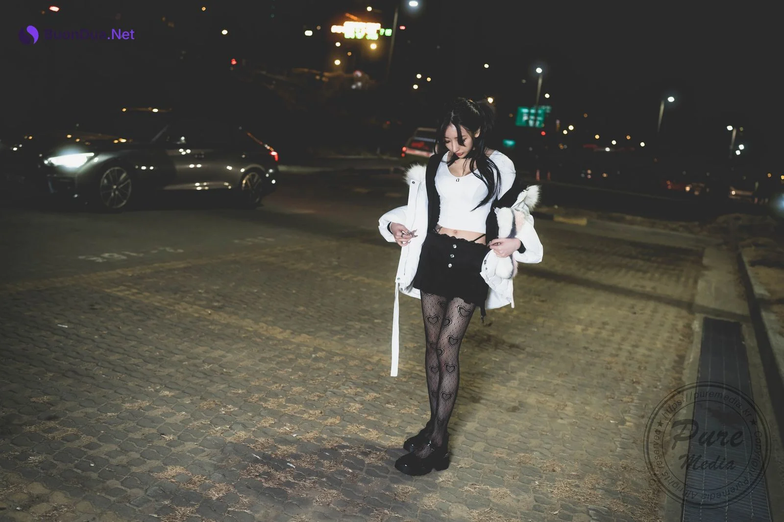 Jia 지아, [PURE MEDIA] Moonlight Fallen Angel Set.02 - Photo 12