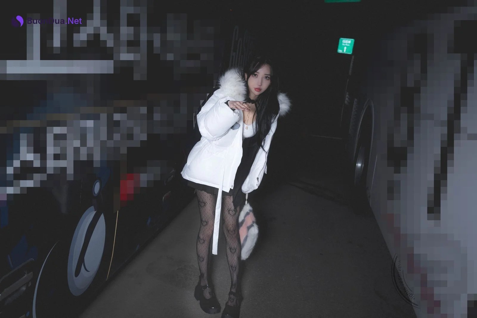 Jia 지아, [PURE MEDIA] Moonlight Fallen Angel Set.02 - Photo 18