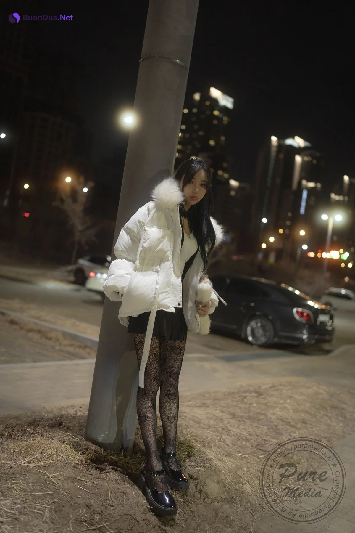 Jia 지아, [PURE MEDIA] Moonlight Fallen Angel Set.02 - Photo 2