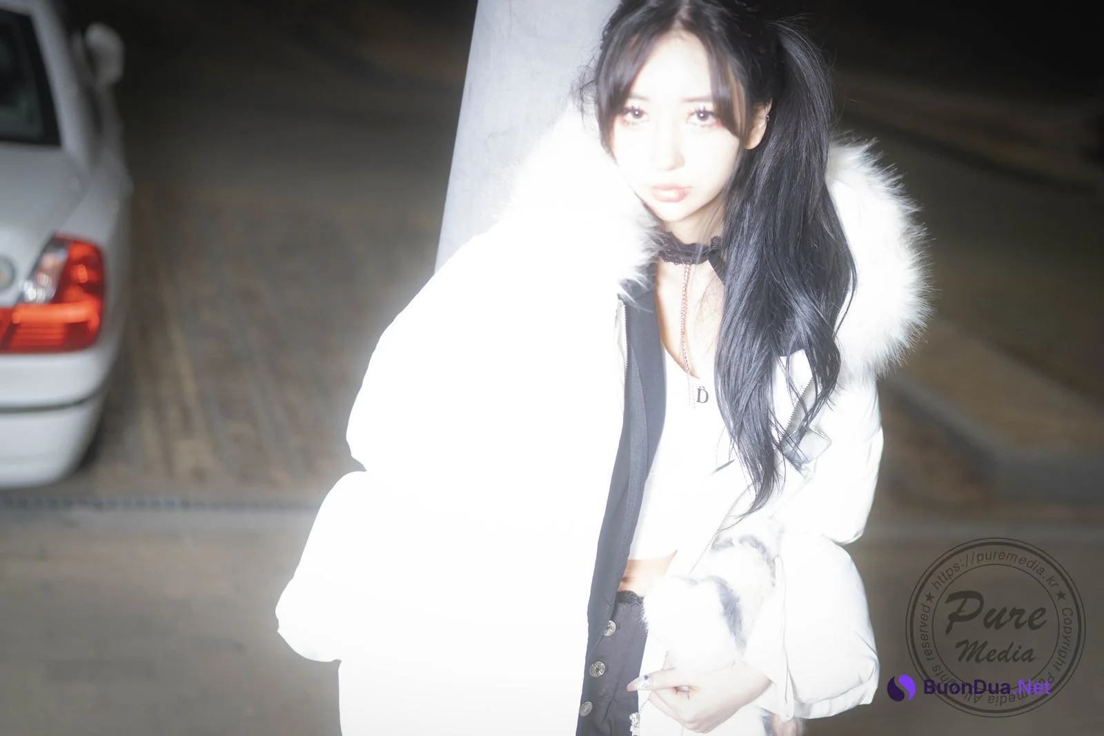 Jia 지아, [PURE MEDIA] Moonlight Fallen Angel Set.02 - Photo 3
