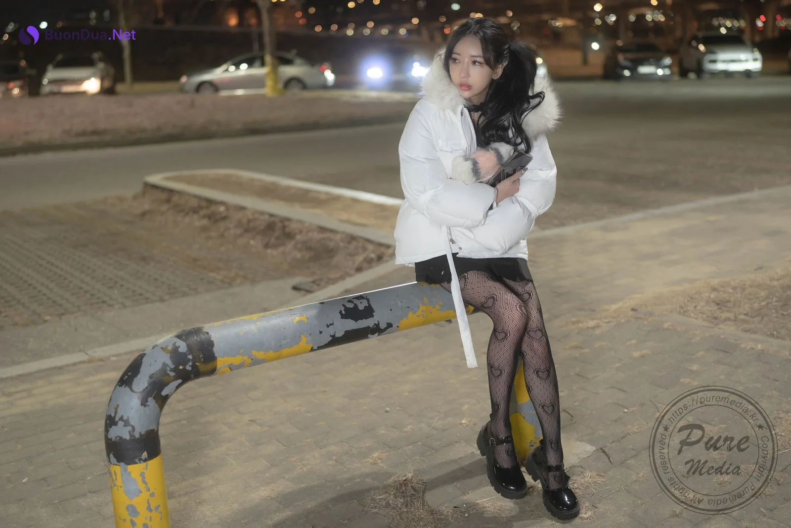 Jia 지아, [PURE MEDIA] Moonlight Fallen Angel Set.02 - Photo 4