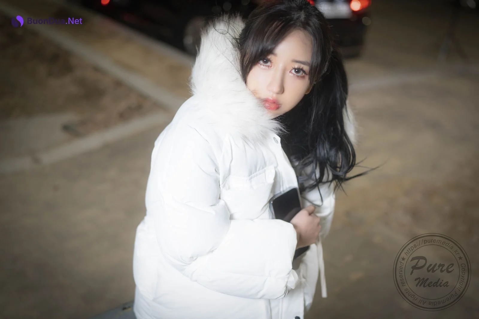 Jia 지아, [PURE MEDIA] Moonlight Fallen Angel Set.02 - Photo 6