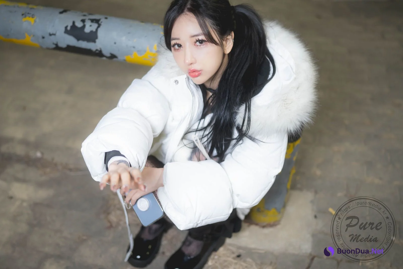 Jia 지아, [PURE MEDIA] Moonlight Fallen Angel Set.02 - Photo 7