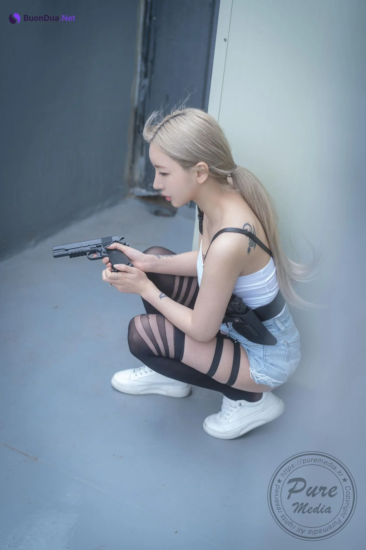 Jia 지아, [PURE MEDIA] The Girl Detective Set.02 - Photo 2