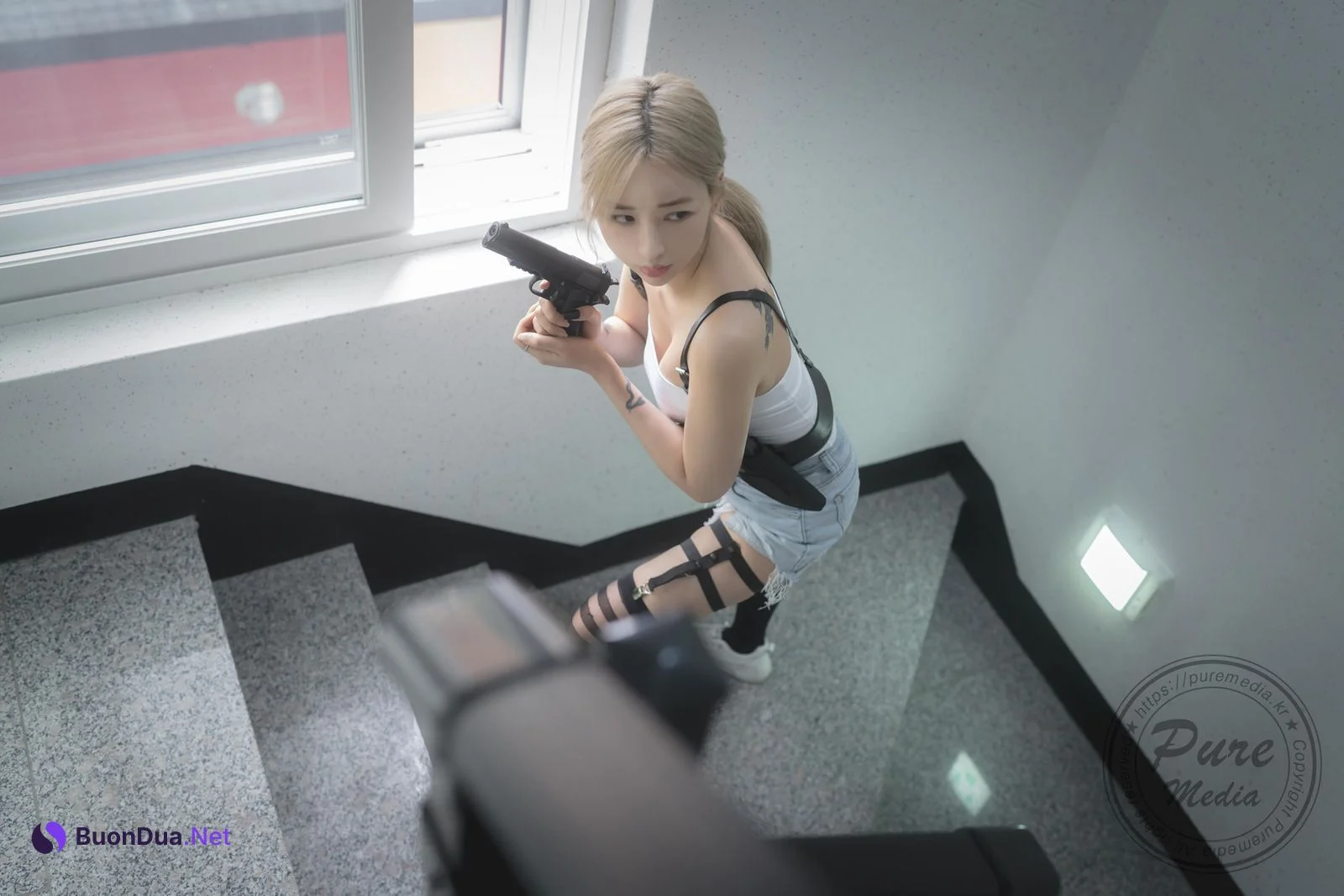 Jia 지아, [PURE MEDIA] The Girl Detective Set.02 - Photo 8