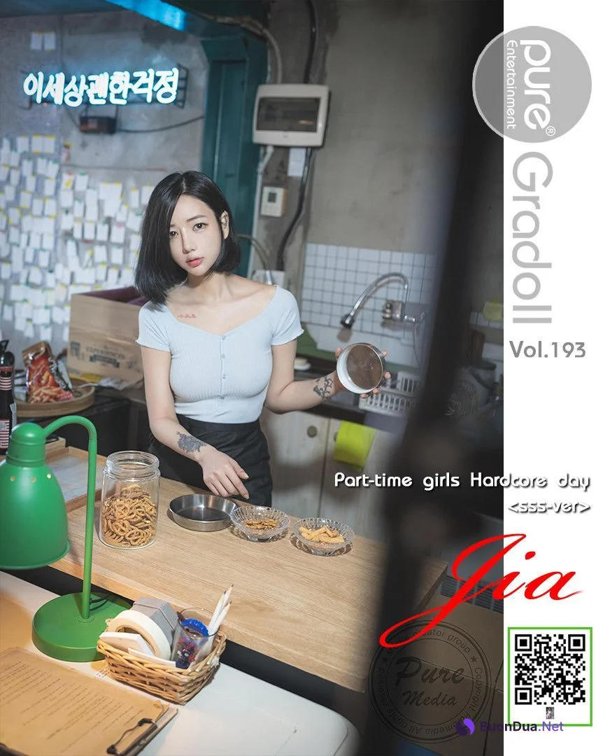 Jia 지아, [PURE MEDIA] Vol.193 누드 디지털화보 Set.01 - Photo 10