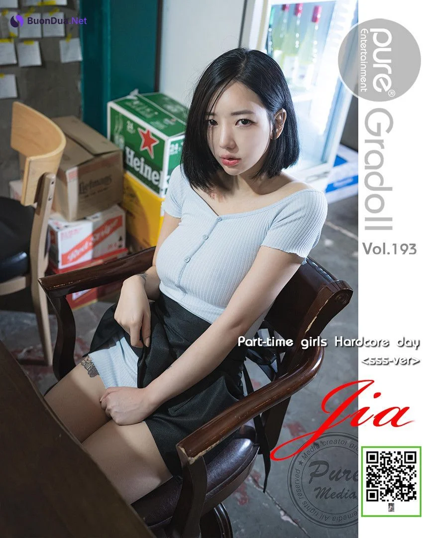Jia 지아, [PURE MEDIA] Vol.193 누드 디지털화보 Set.01 - Photo 13
