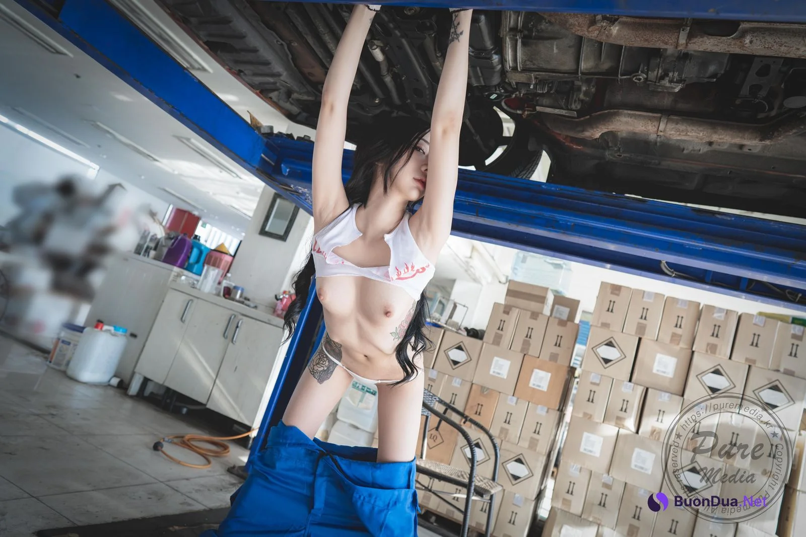 Jia 지아, [PURE MEDIA] Vol.203 누드 디지털화보 Set.02 - Photo 10