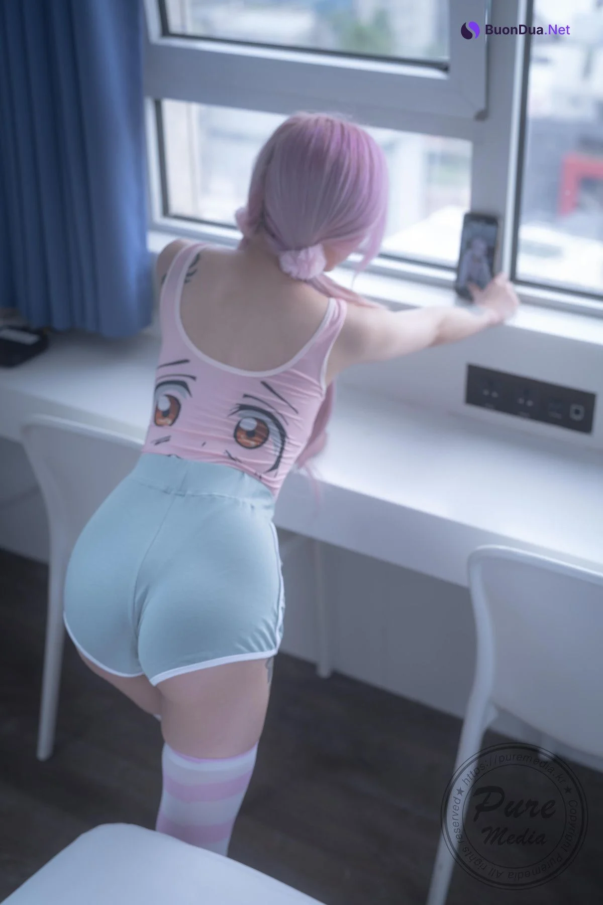 Jia 지아, [PURE MEDIA] Vol.251 Everything is Pinky Day Set.01 - Photo 3