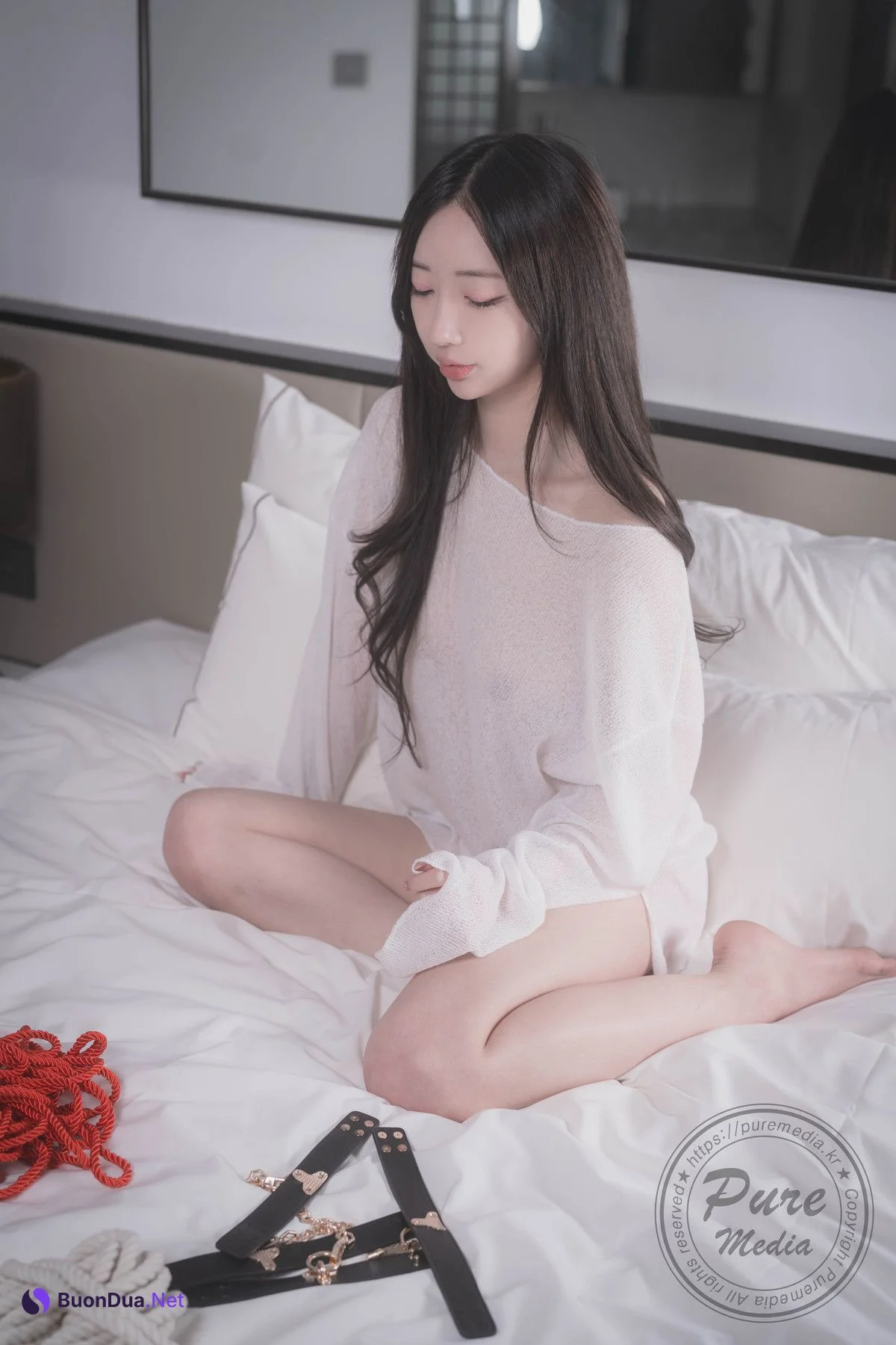 Jia 지아, Pure Media Vol.283 Tie Me Up With a Rope Set.03 - Photo 4