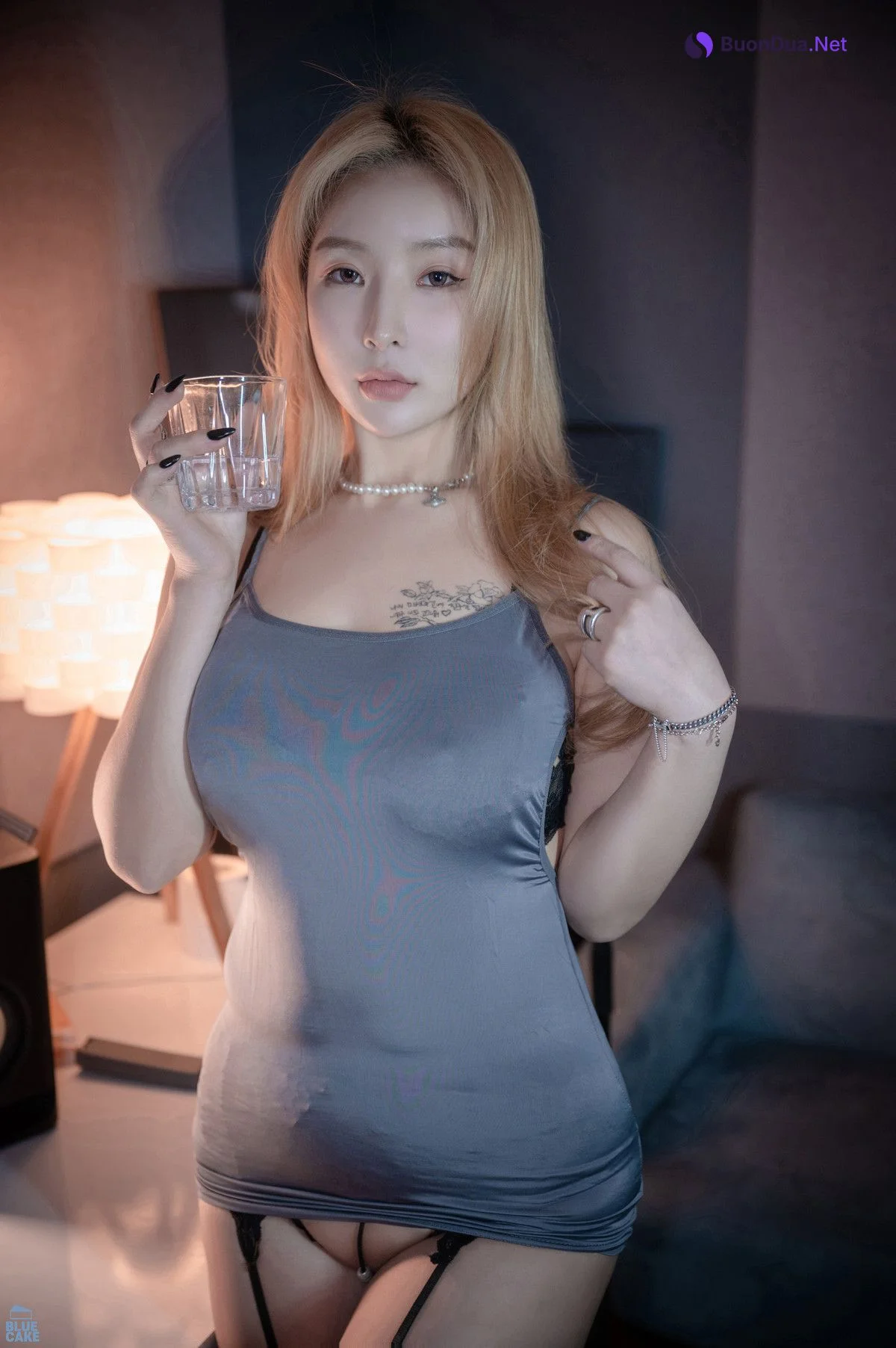 Jinju 진주, [BLUECAKE] Artistic Gray&Black + Purple + Skin Set.01 - รูปภาพ 2