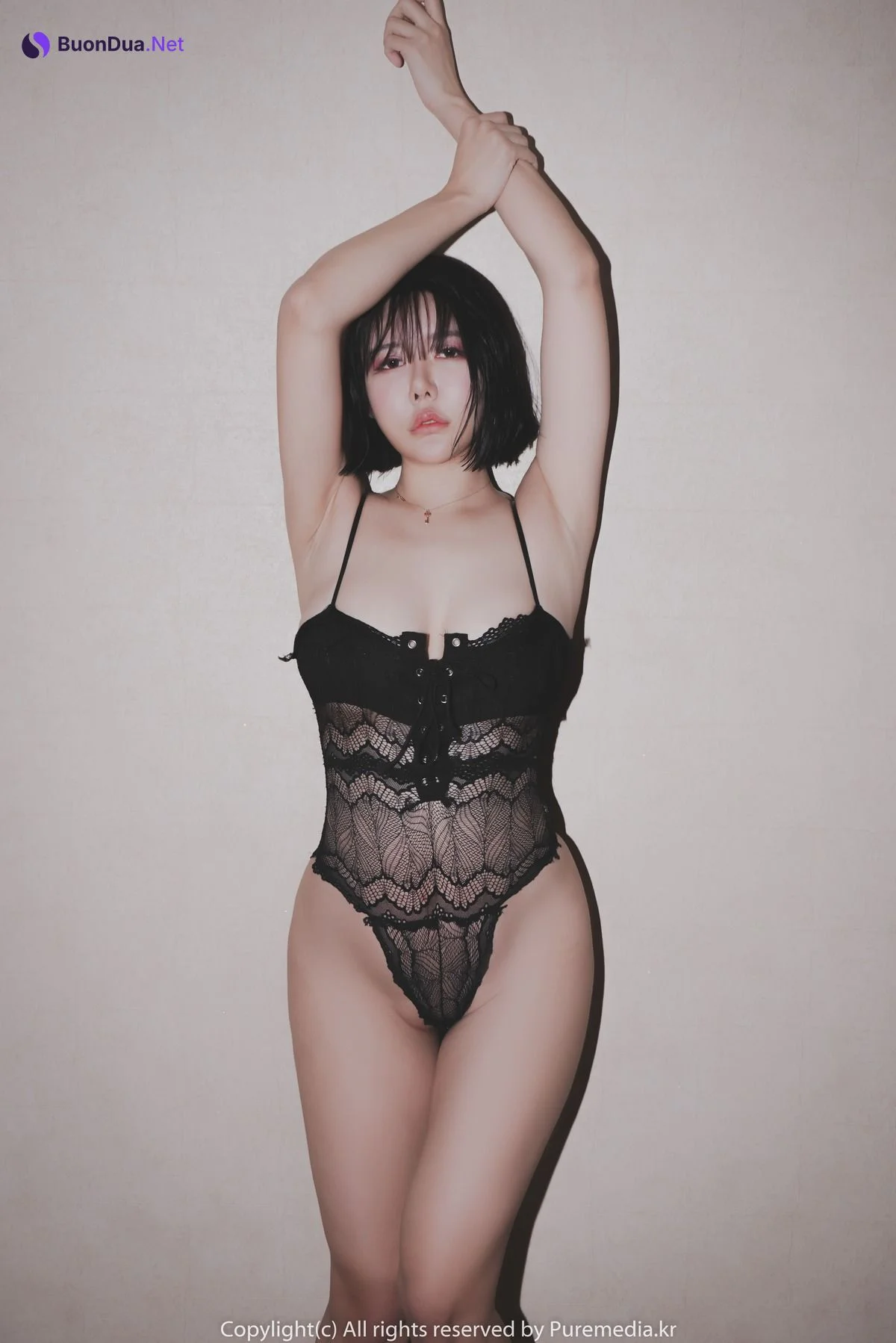 Jisu A 안지수, [PURE MEDIA] Vol.10 누드 디지털화보 2nd – Set.03 - Photo 12