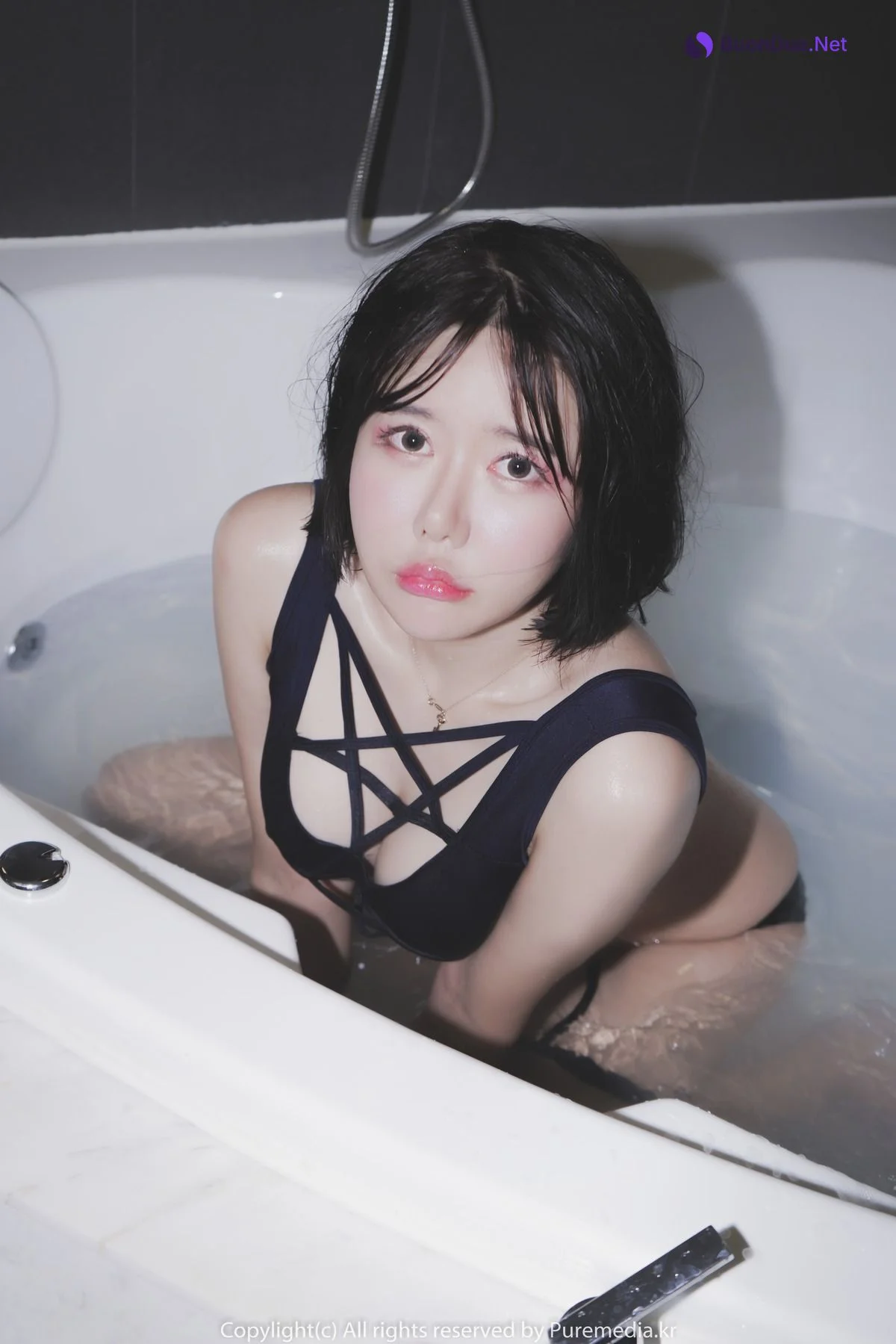Jisu A 안지수, [PURE MEDIA] Vol.10 누드 디지털화보 2nd – Set.03 - Photo 13