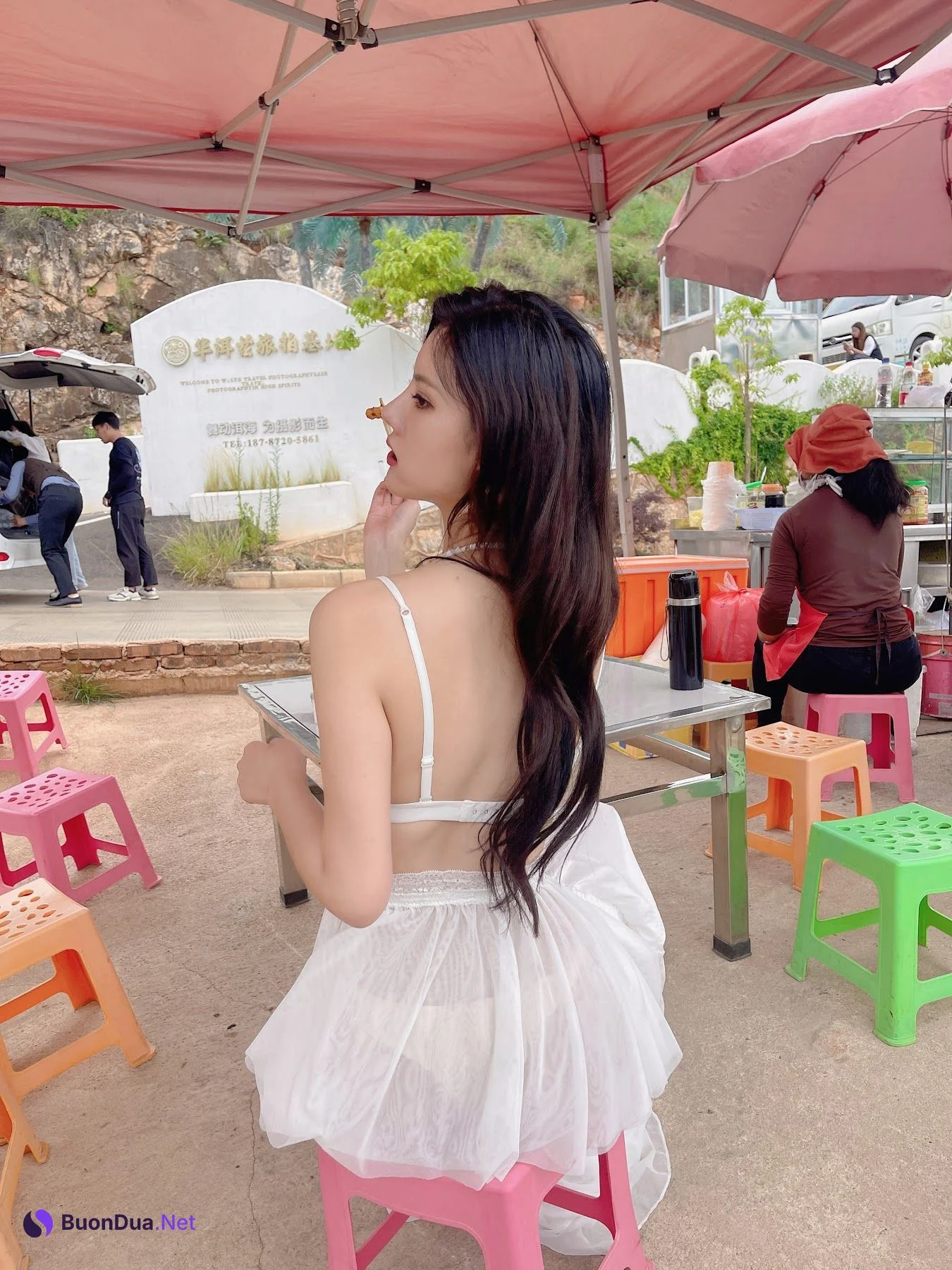 Jiu Shi A Zhu A (就是阿朱啊) – 撩开裙子 - Photo 7