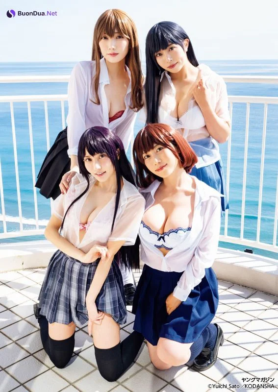 JKヒロイン×コスプレグラビアSP!!, Young Magazine 2022 No.18 (ヤングマガジン 2022年18号) - Photo 10