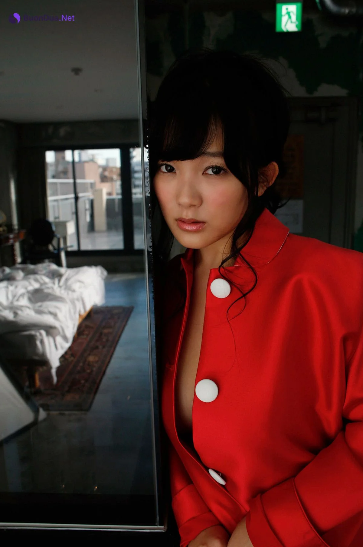 Jun Amaki 天木じゅん, FLASHデジタル写真集 [イチャつきお泊りＩカップ] Set.01 - Photo 2