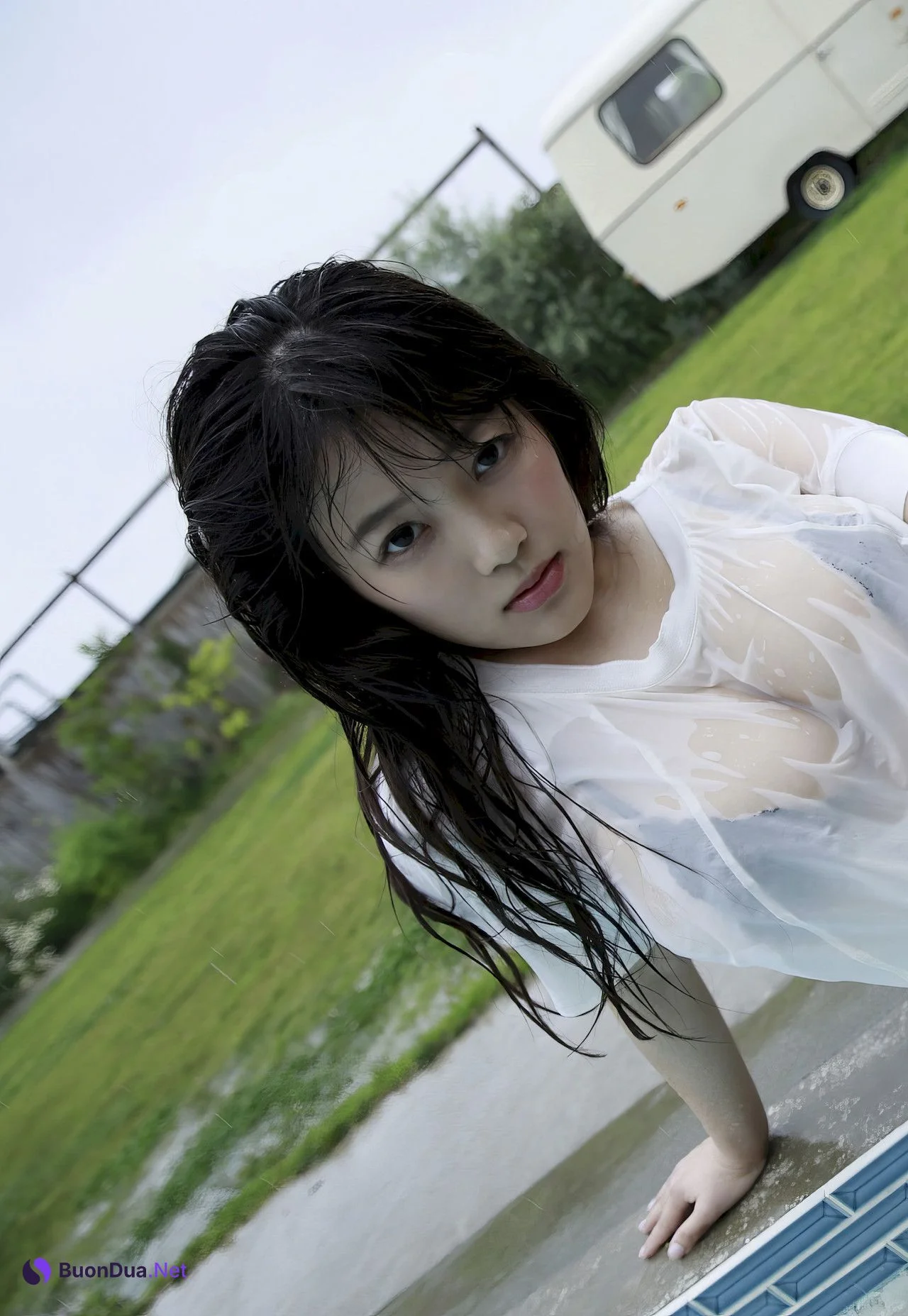 Jun Amaki 天木じゅん, FRIDAYデジタル写真集 [びしょびしょ爆乳天使] Set.01 - Photo 15