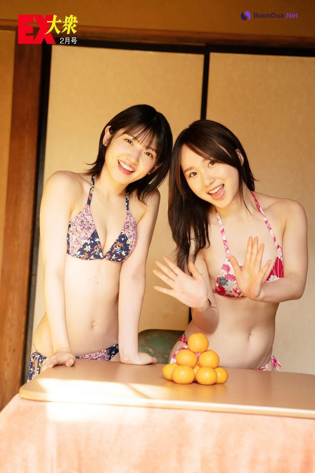 Juri Takahashi 高橋朱里, Yuiri Murayama 村山彩希, Ex-Taishu 2019 No.02 (EX大衆 2019年2月号) - Photo 3