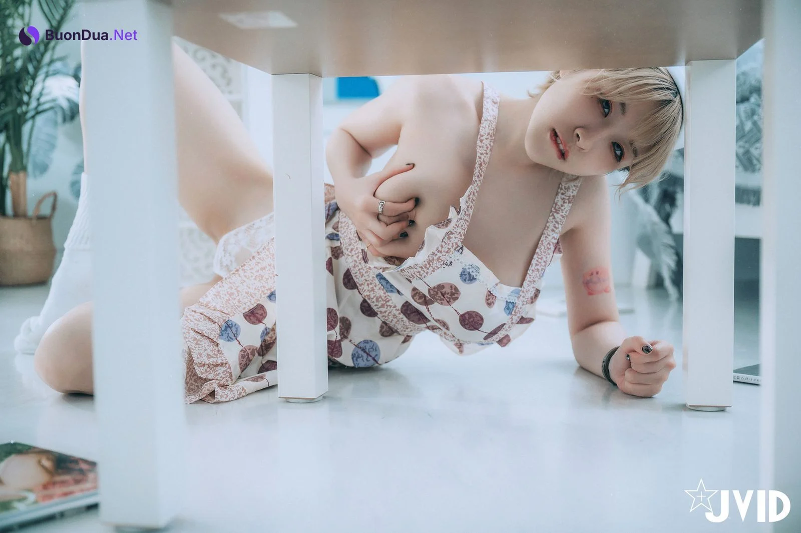 JVID精品 黎菲儿-家政妇的情欲解锁 #1 - Photo 10