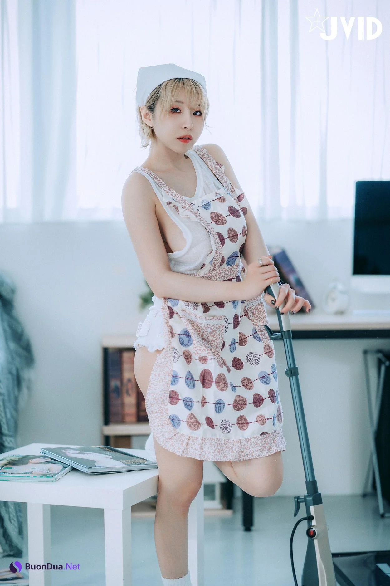 JVID精品 黎菲儿-家政妇的情欲解锁 #1 - Photo 2