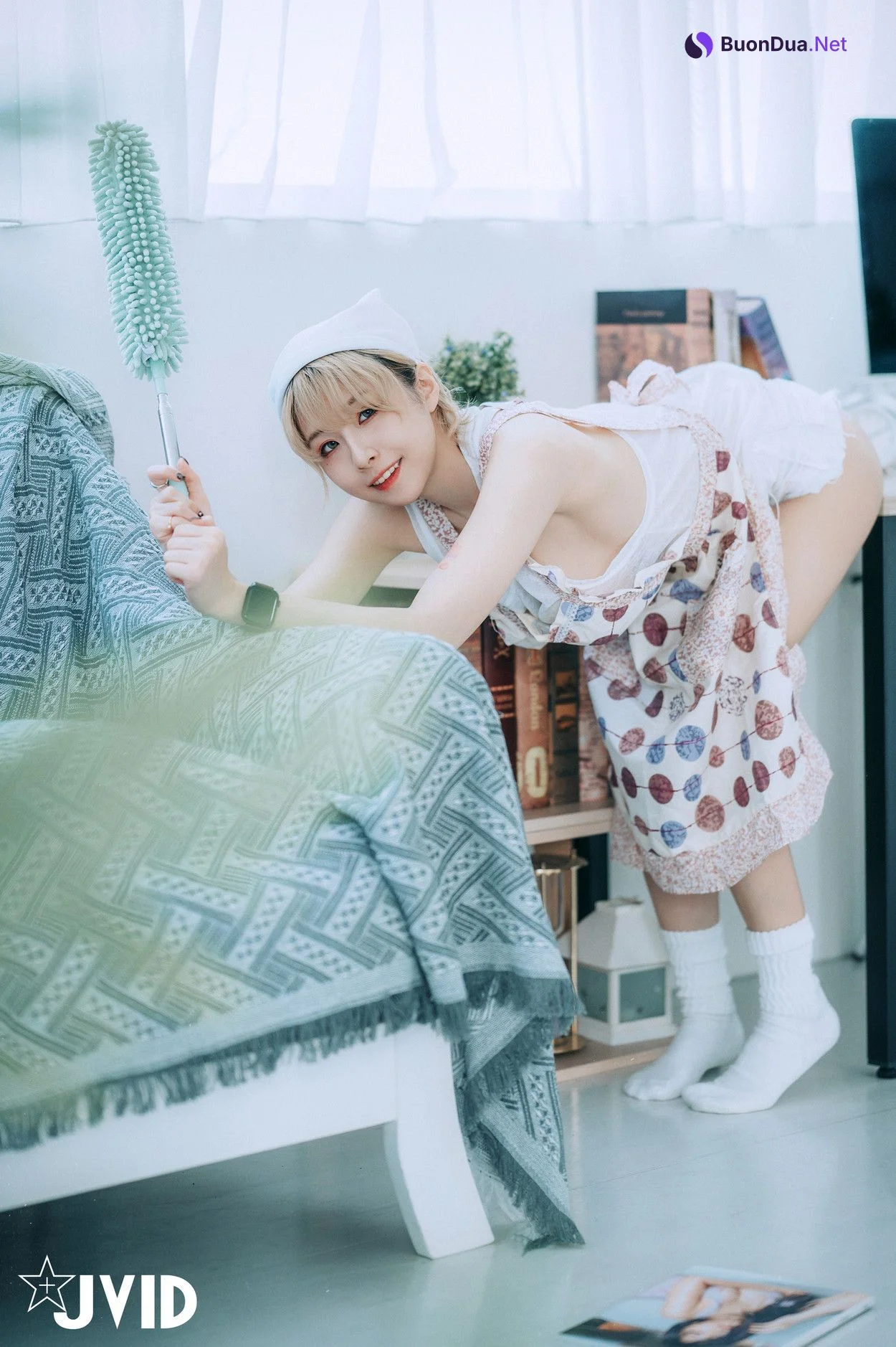 JVID精品 黎菲儿-家政妇的情欲解锁 #1 - Photo 7