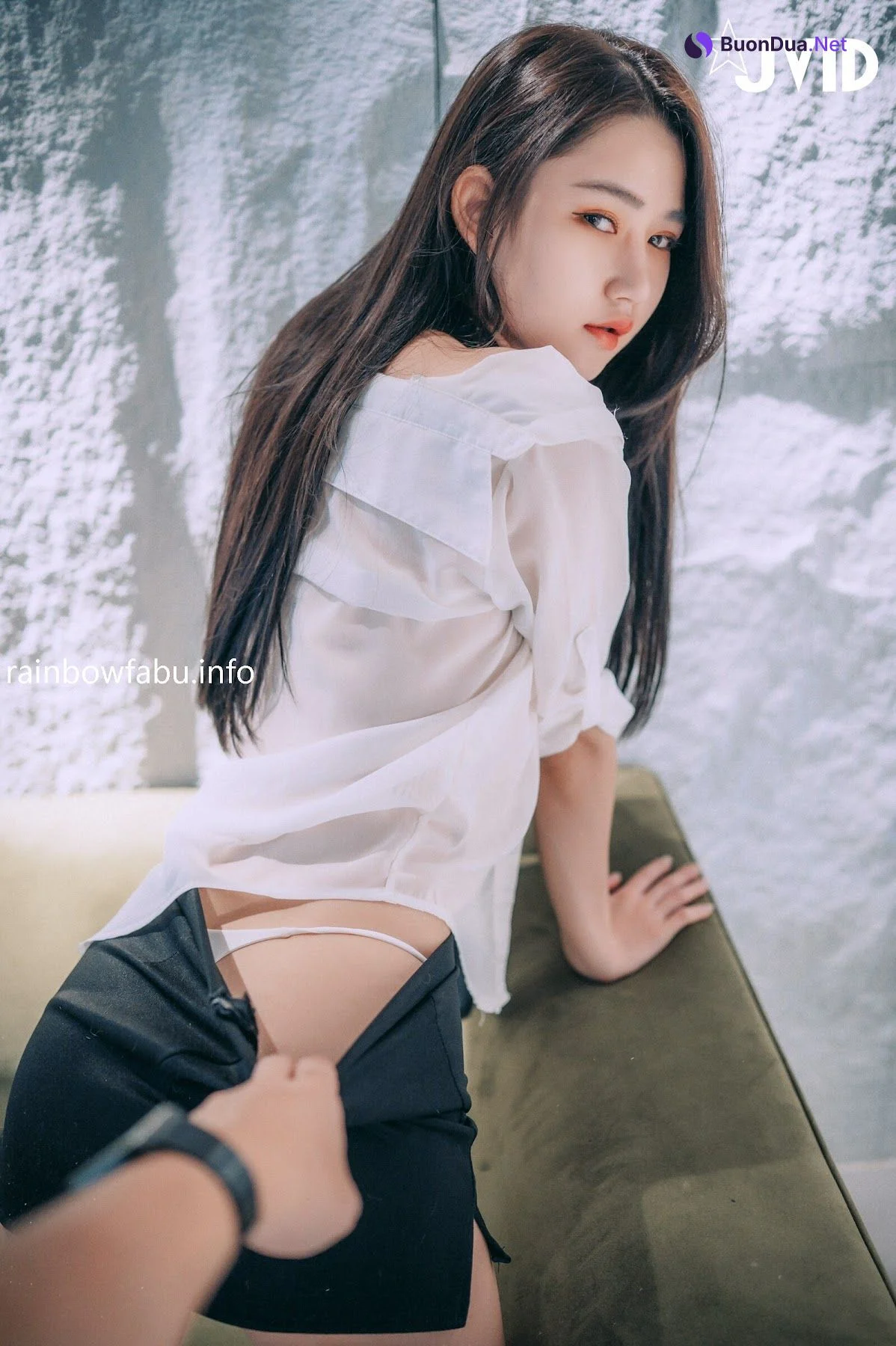 [JVID] 冰冰 – 性感长腿女秘书 - Photo 10