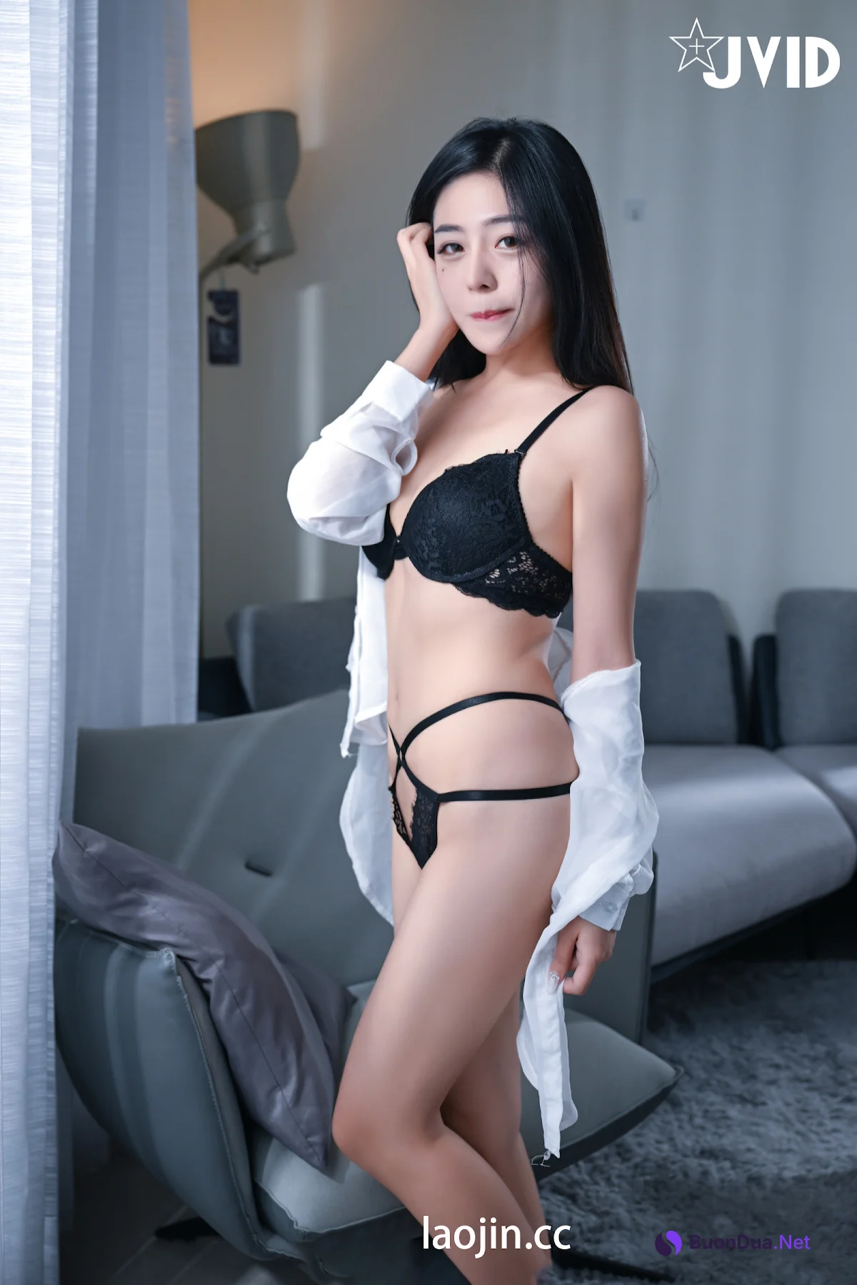 [JVID] 宋雨川 – 新到女同事上班第一天前先到我家裡作個拜訪 - 写真 10