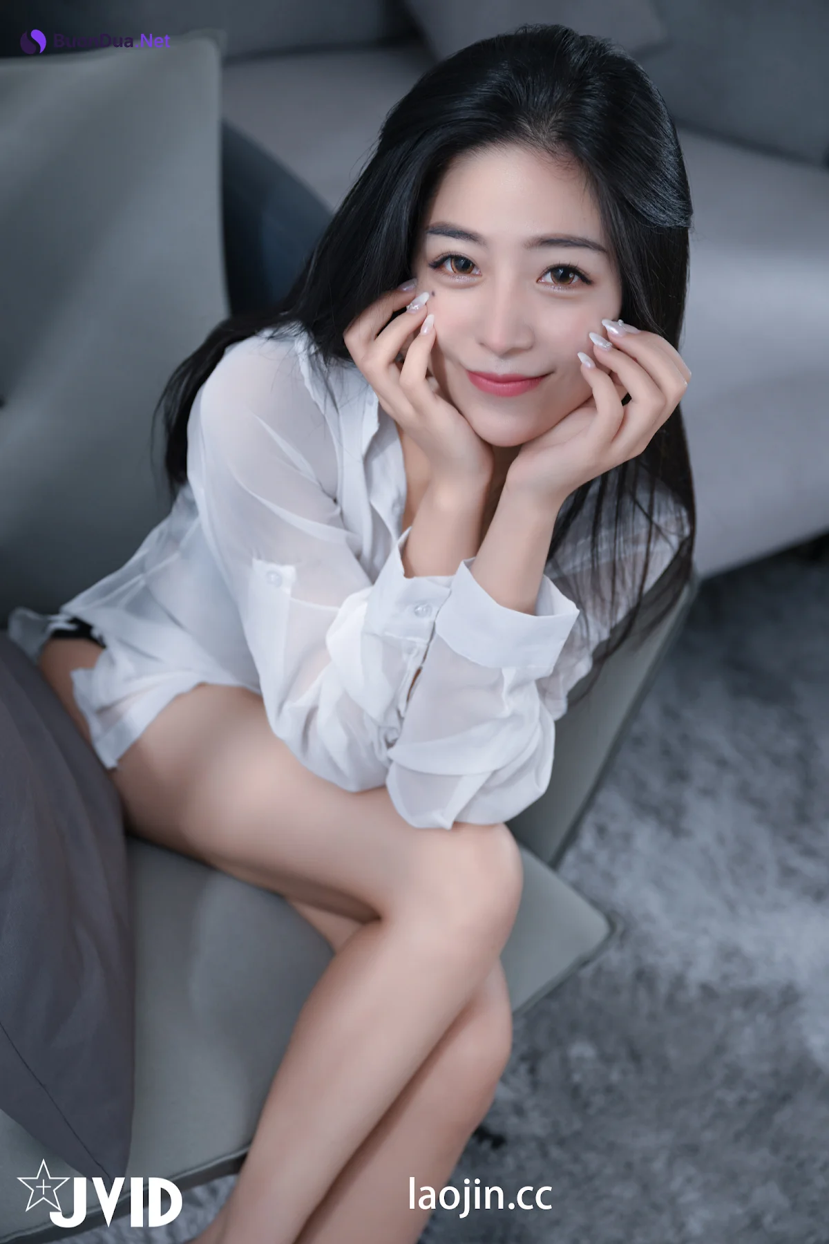 [JVID] 宋雨川 – 新到女同事上班第一天前先到我家裡作個拜訪 - 写真 12