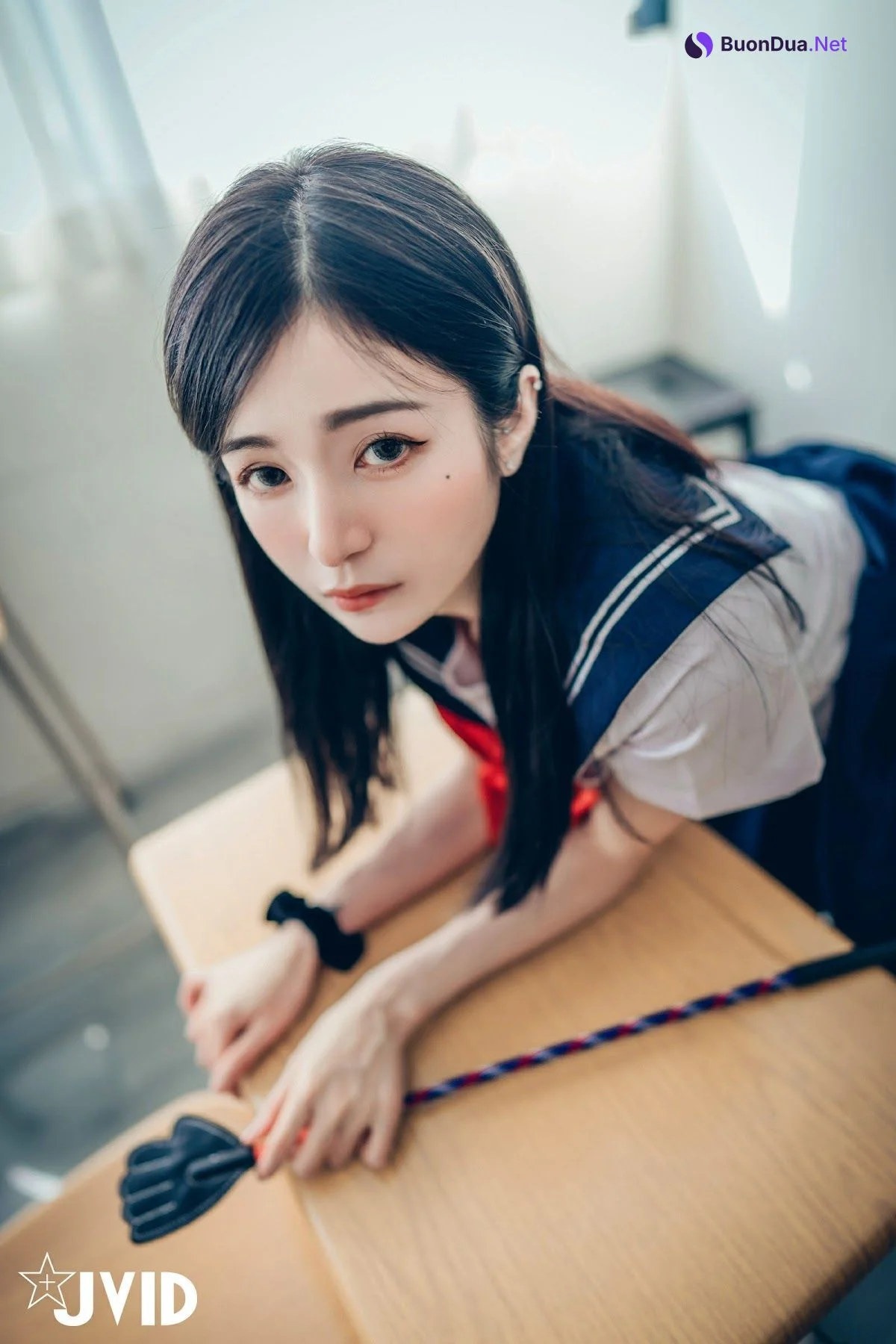 [JVID] 辰辰 – 變態老師的課後輔導 - 사진 39