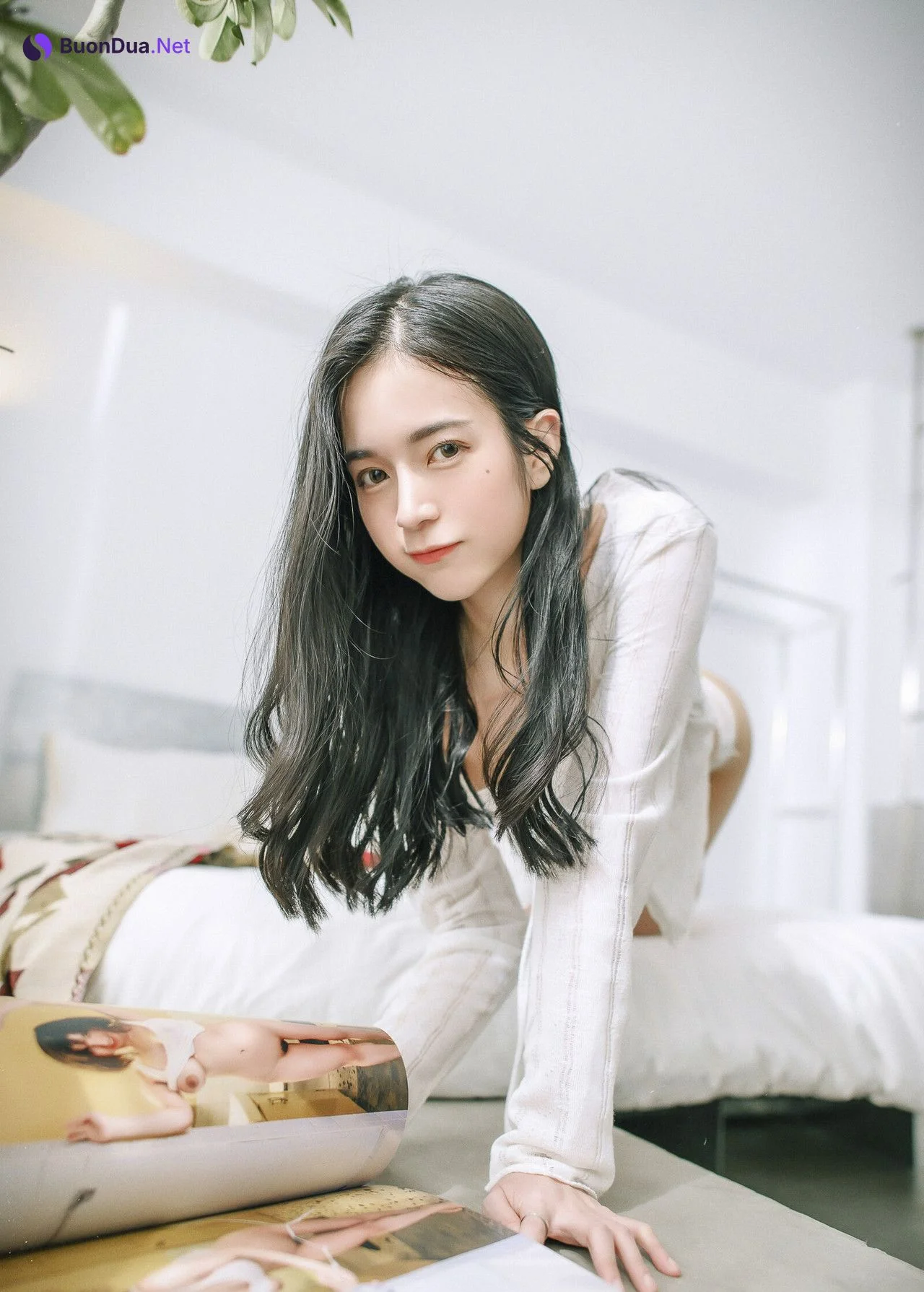 JVID精品 超仙辰辰 💕 仙女下凡玩遊戲輸了，成為任你使喚、讓你舒服的一日女友，隱藏版更多超性感畫面唷！ - Photo 13