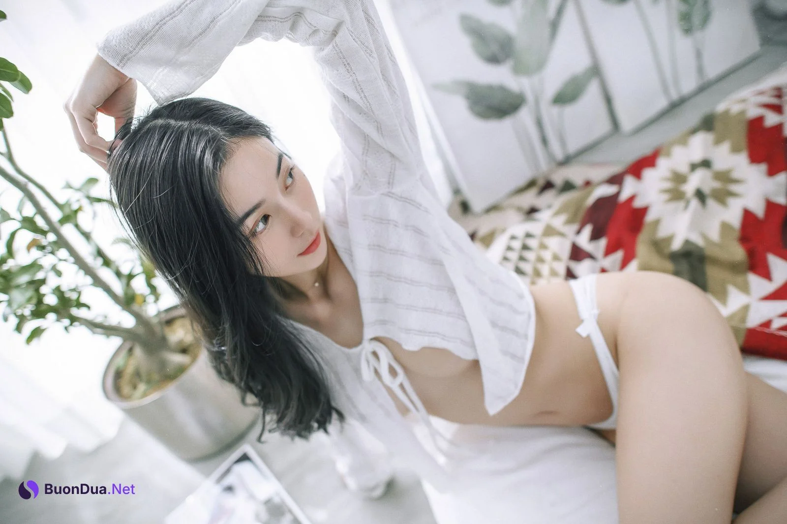 JVID精品 超仙辰辰 💕 仙女下凡玩遊戲輸了，成為任你使喚、讓你舒服的一日女友，隱藏版更多超性感畫面唷！ - Photo 14
