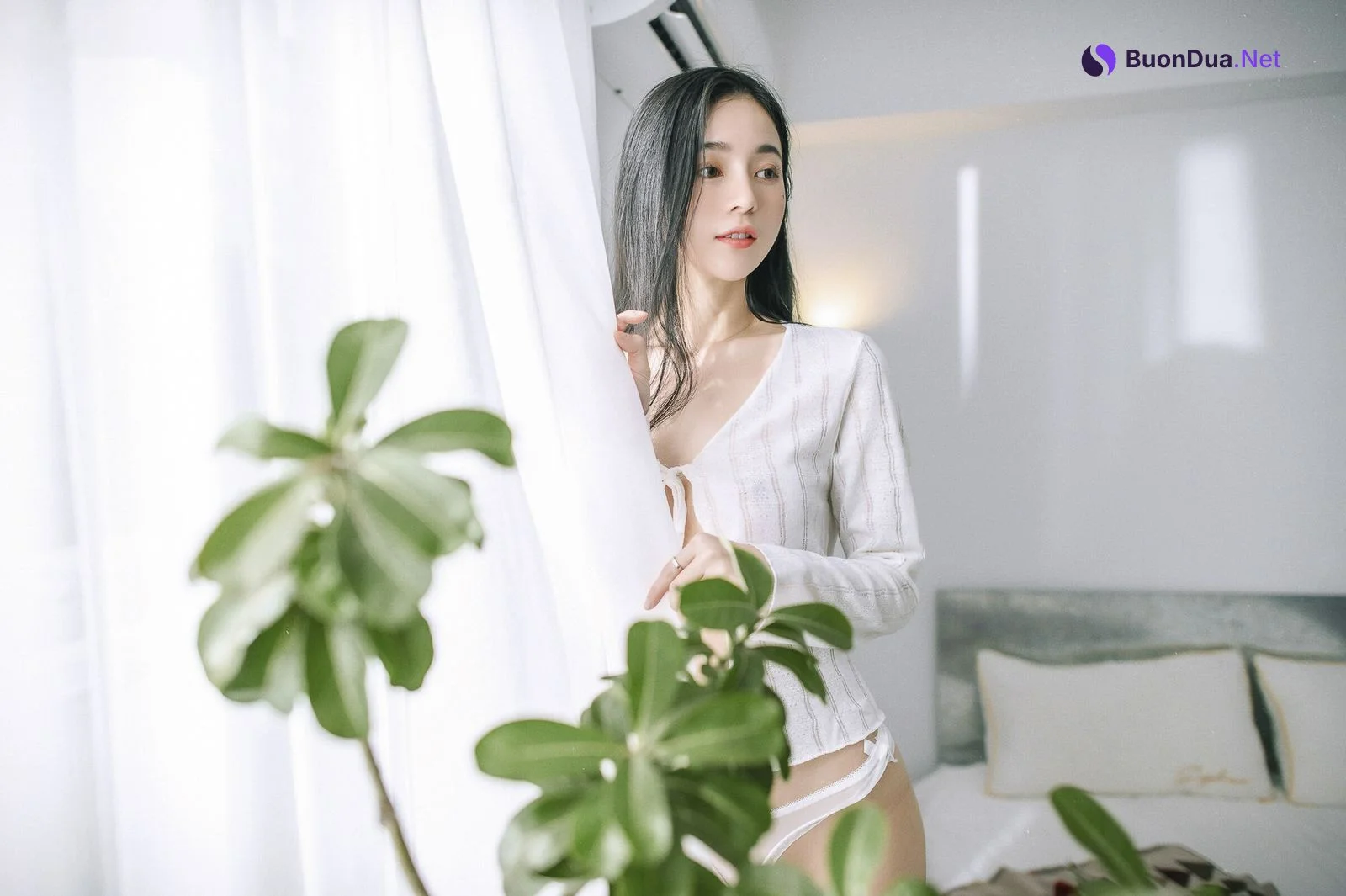 JVID精品 超仙辰辰 💕 仙女下凡玩遊戲輸了，成為任你使喚、讓你舒服的一日女友，隱藏版更多超性感畫面唷！ - Photo 17