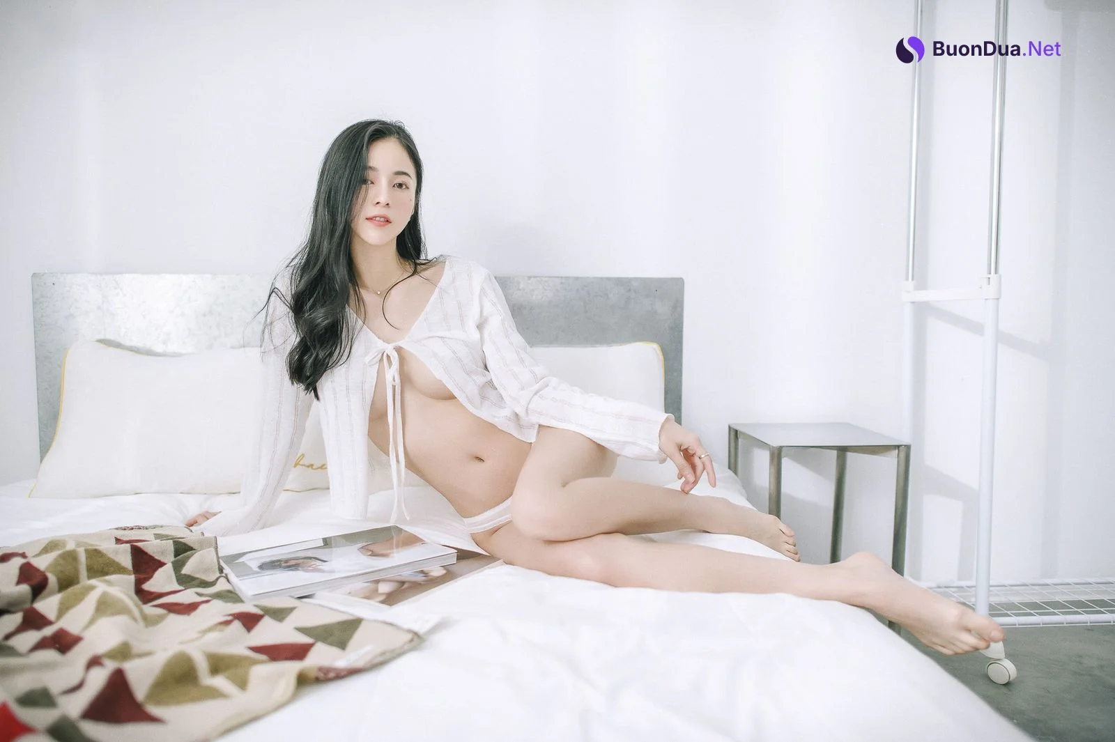 JVID精品 超仙辰辰 💕 仙女下凡玩遊戲輸了，成為任你使喚、讓你舒服的一日女友，隱藏版更多超性感畫面唷！ - Photo 2