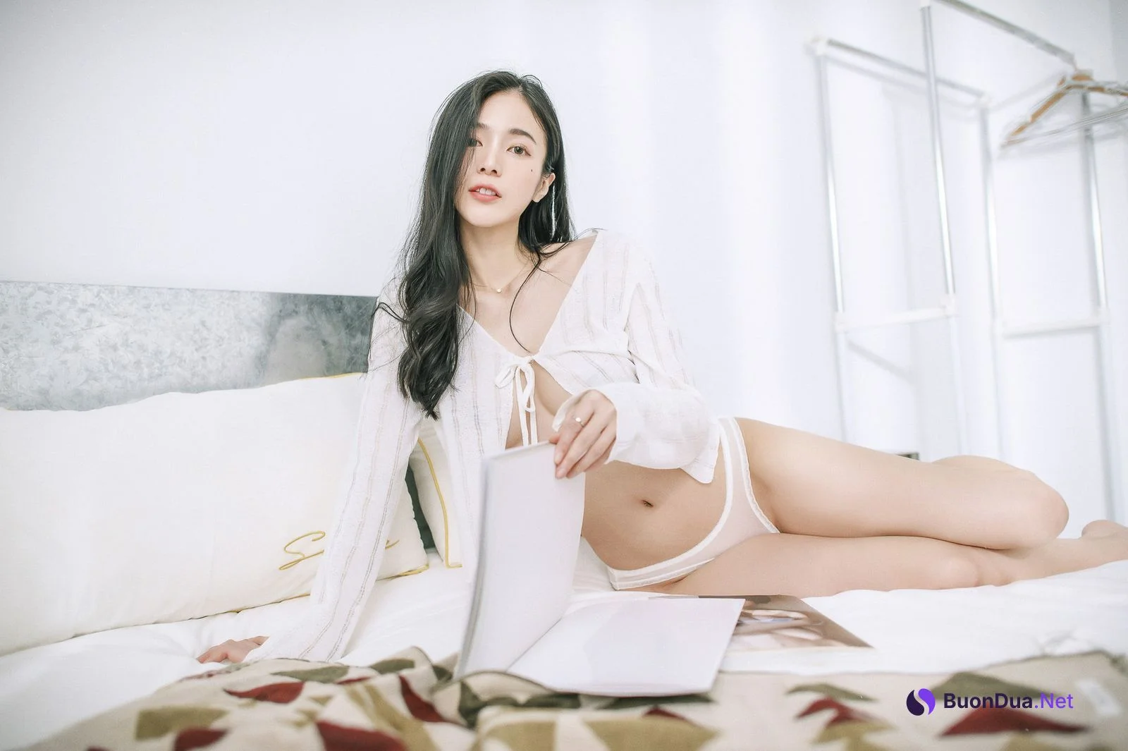 JVID精品 超仙辰辰 💕 仙女下凡玩遊戲輸了，成為任你使喚、讓你舒服的一日女友，隱藏版更多超性感畫面唷！ - Photo 3