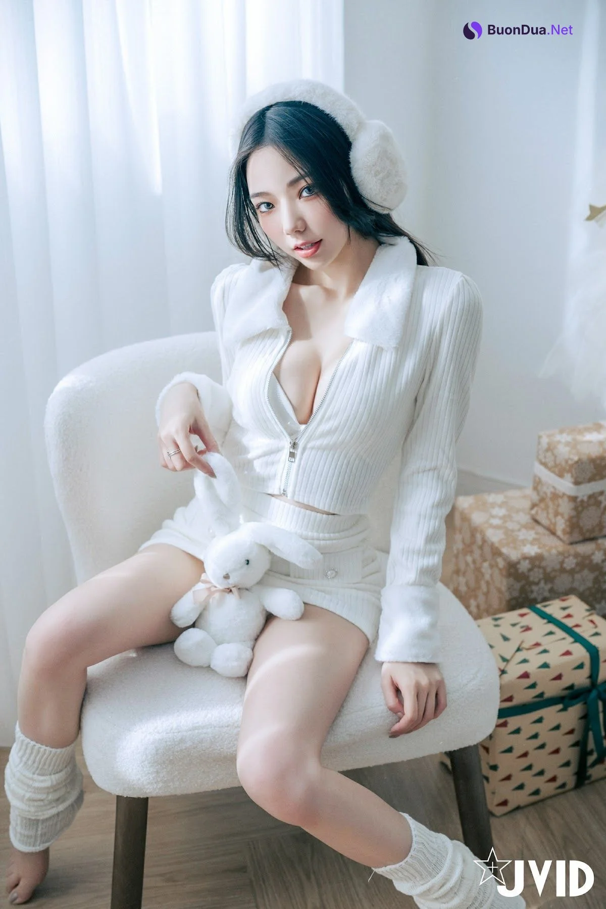 [JVID] 啾啾 – 純白性感小公主啾啾降臨 - Photo 17