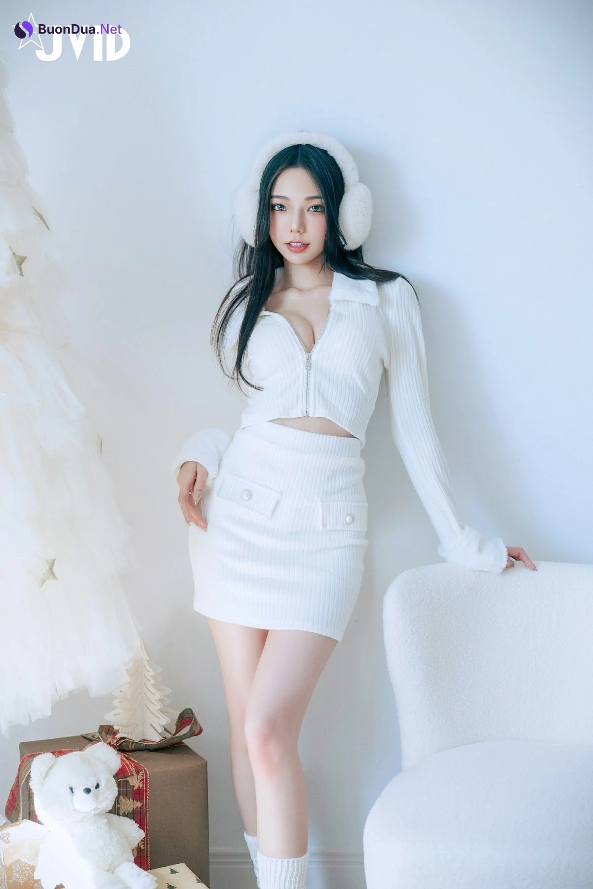 [JVID] 啾啾 – 純白性感小公主啾啾降臨 - Photo 20