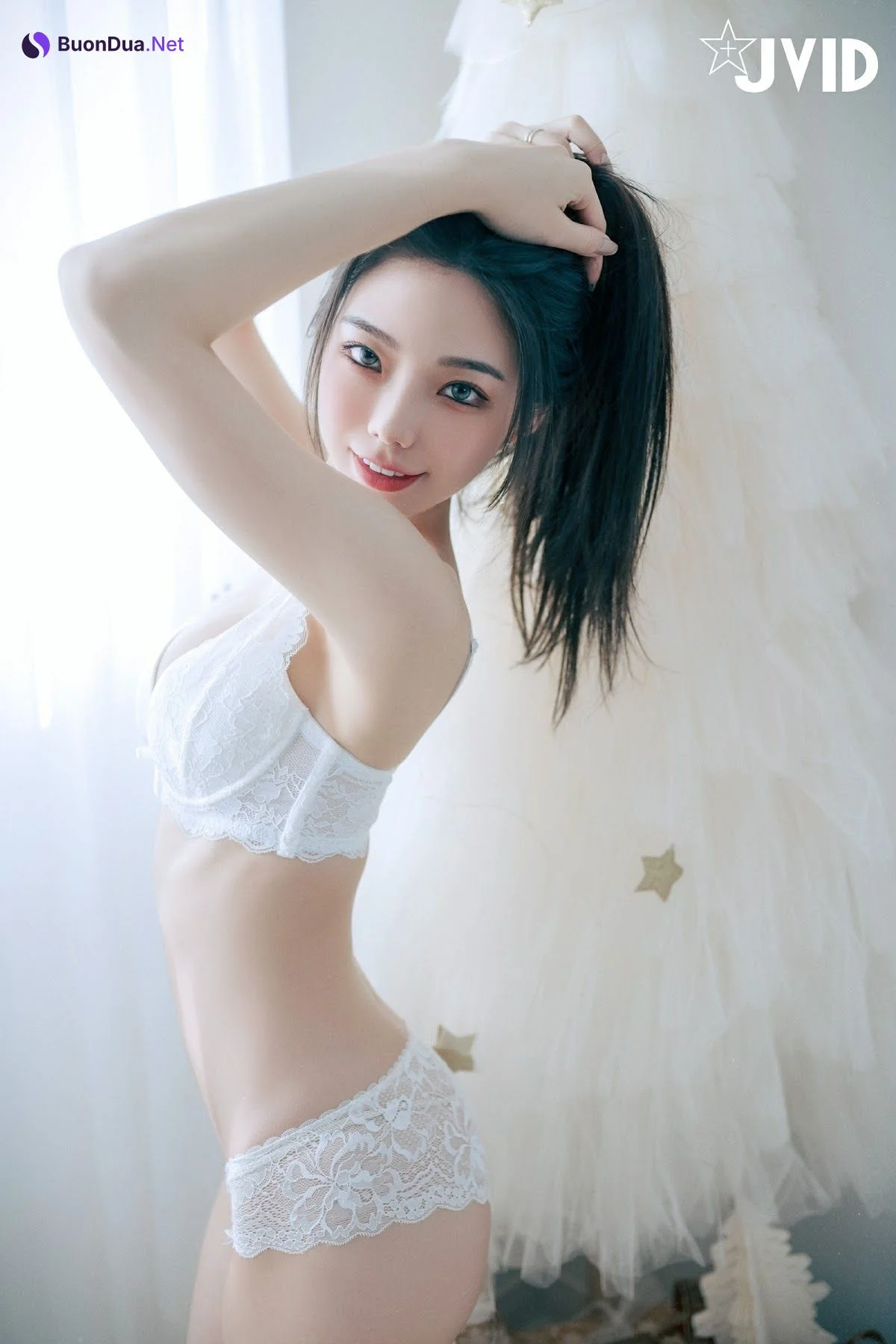 [JVID] 啾啾 – 純白性感小公主啾啾降臨 - Photo 4