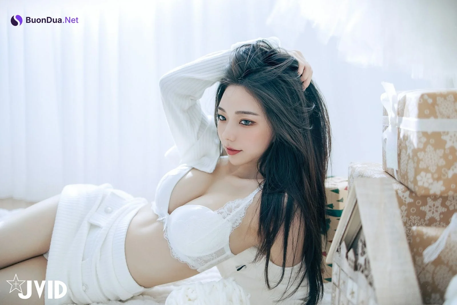 [JVID] 啾啾 – 純白性感小公主啾啾降臨 - Photo 7