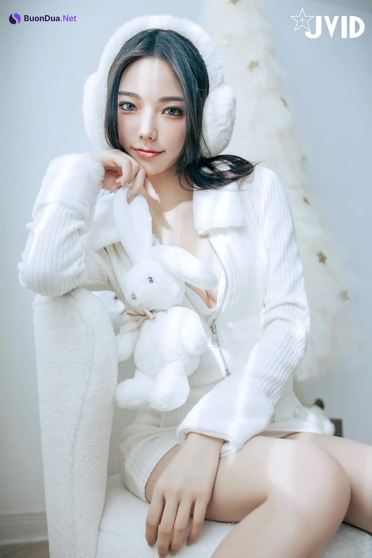 [JVID] 啾啾 – 純白性感小公主啾啾降臨 - Photo 8