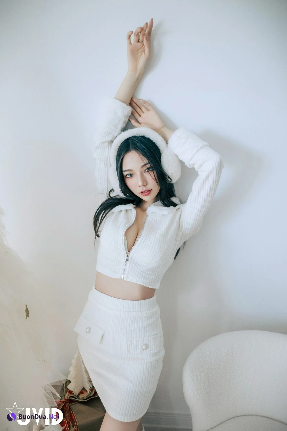[JVID] 啾啾 – 純白性感小公主啾啾降臨 - Photo 9