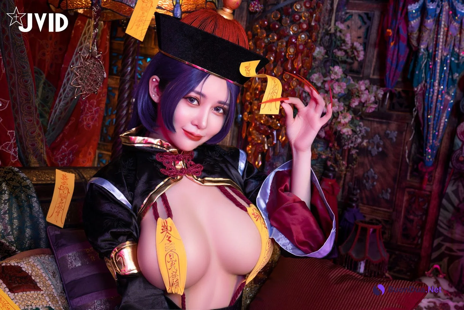 [JVID] 甜心幫 ღ 安希 – 菰蒲風動縱斜影，殭屍奶光《安希》膣得液滿 - 写真 23
