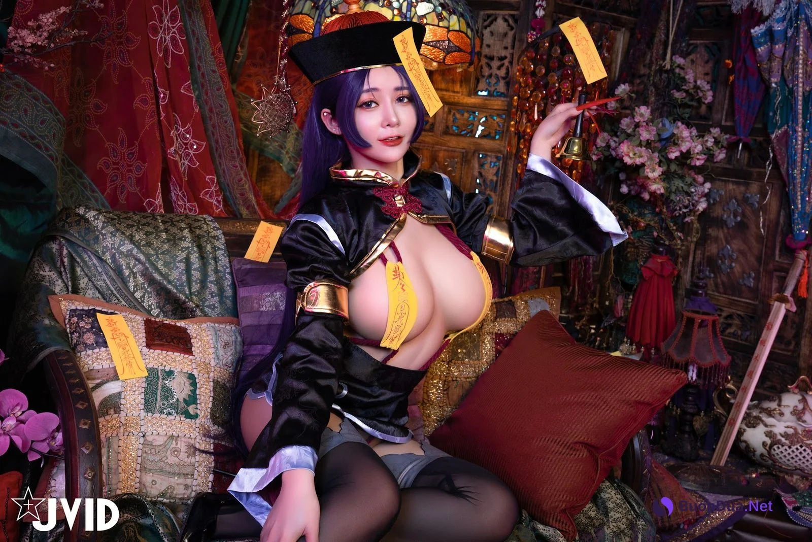 [JVID] 甜心幫 ღ 安希 – 菰蒲風動縱斜影，殭屍奶光《安希》膣得液滿 - 写真 24