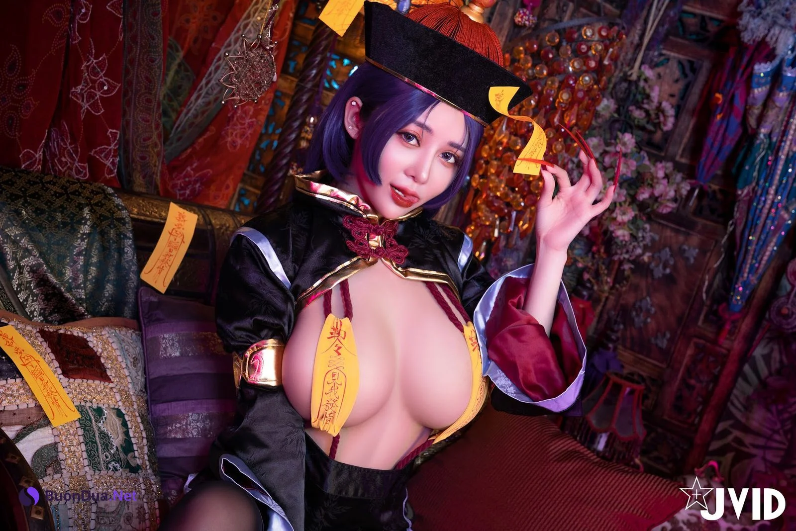 [JVID] 甜心幫 ღ 安希 – 菰蒲風動縱斜影，殭屍奶光《安希》膣得液滿 - 写真 26