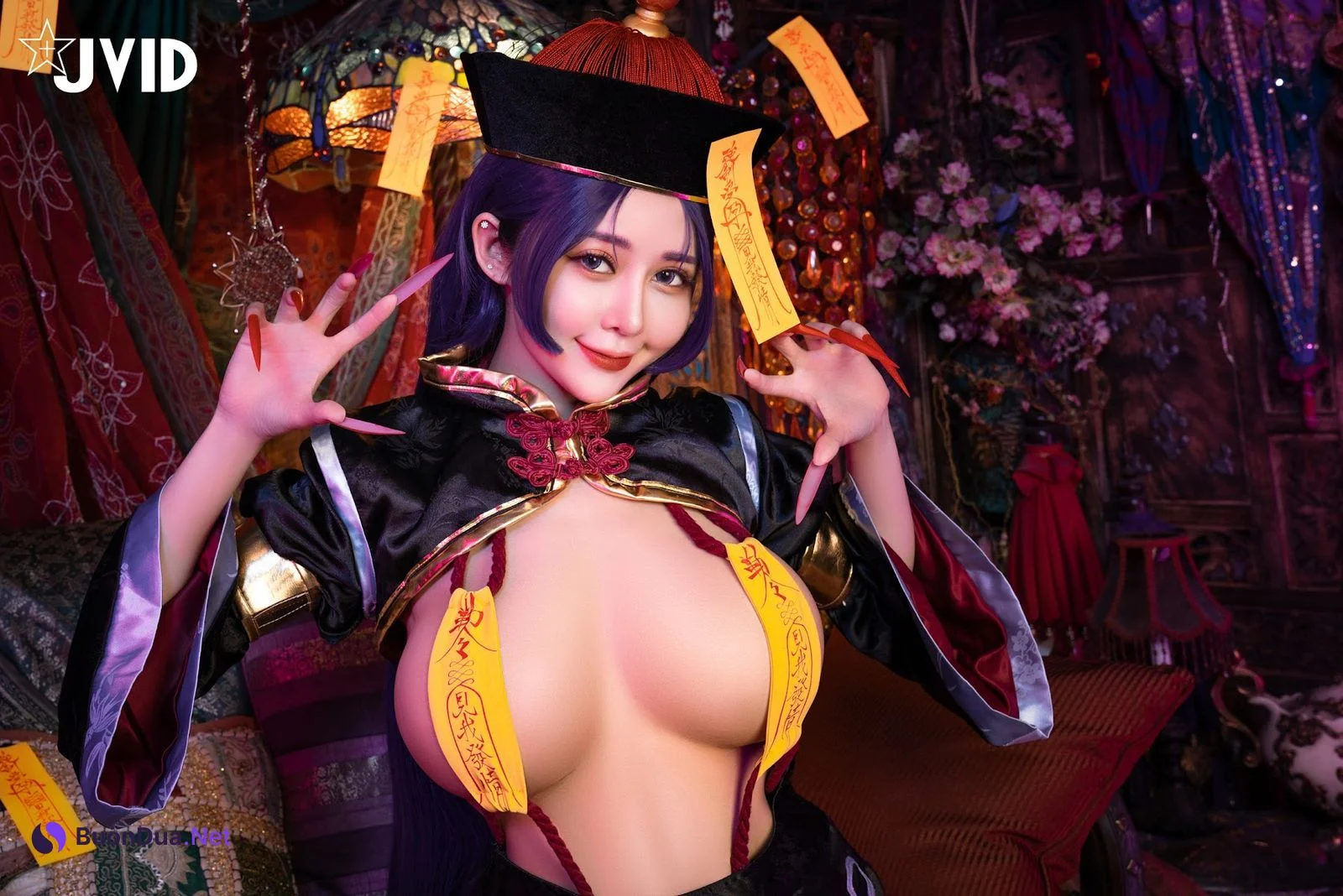 [JVID] 甜心幫 ღ 安希 – 菰蒲風動縱斜影，殭屍奶光《安希》膣得液滿 - 写真 28